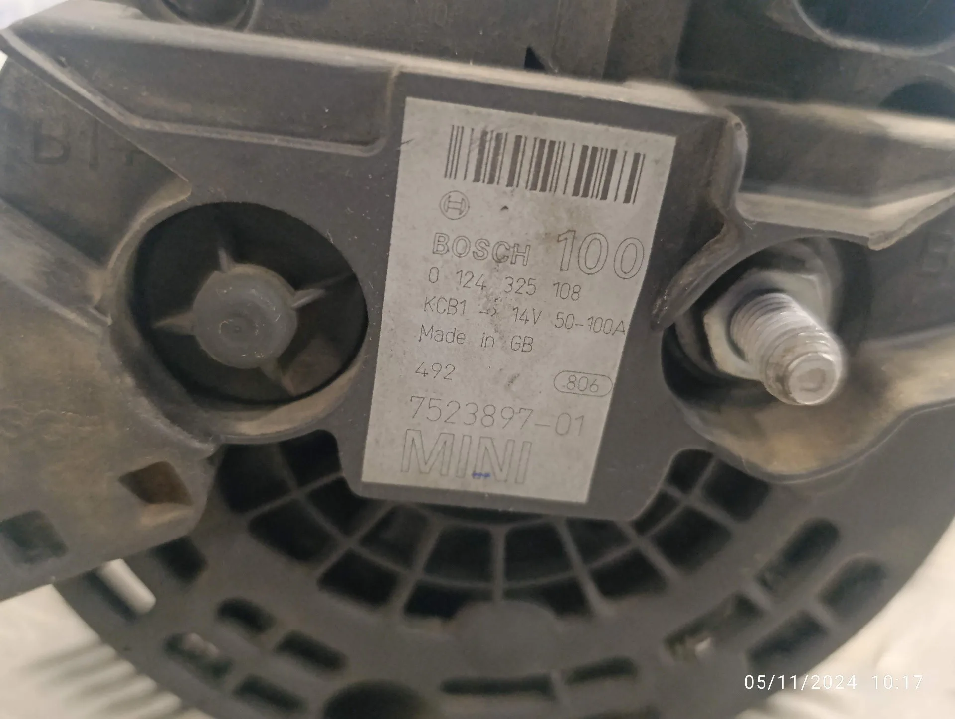 Alternador para Bmw Mini (R50,R53)