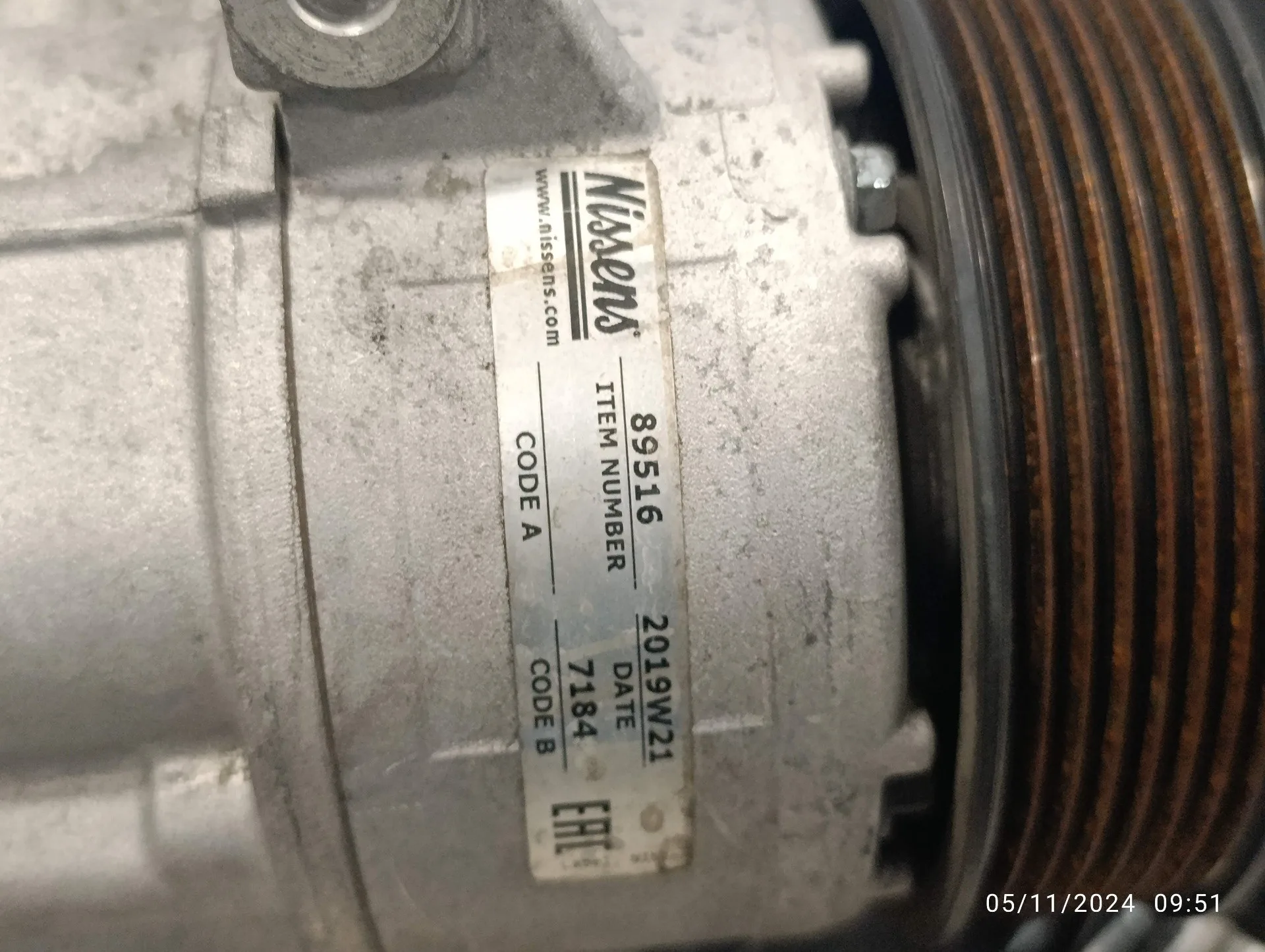 Compresor Aire Acondicionado para Toyota Avensis (T27)