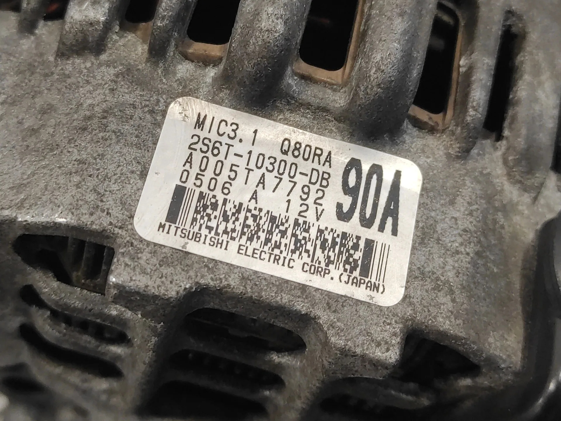 Alternador para Ford Fiesta (Cbk)