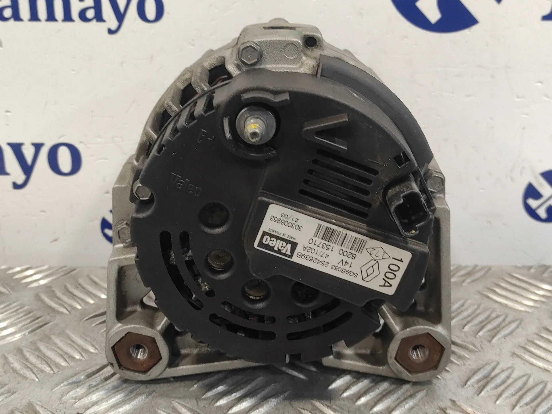 Alternador para Renault Laguna Ii (Bg0)