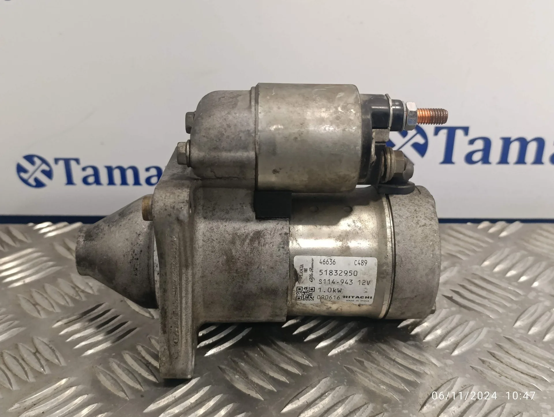 Motor Arranque para Fiat Panda (169)