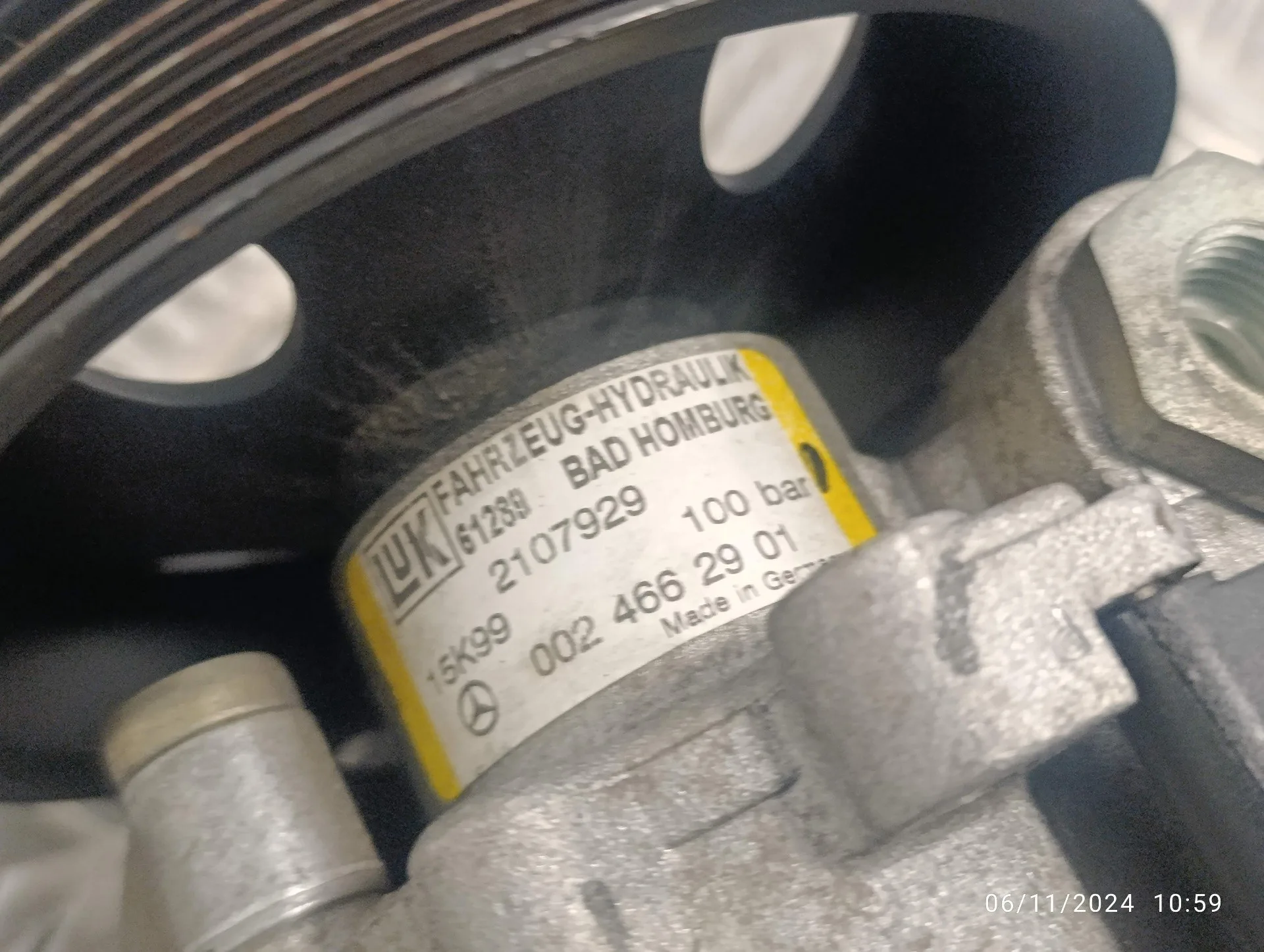 Bomba Servodireccion para Mercedes-Benz Clase Clk (W208) Coupe
