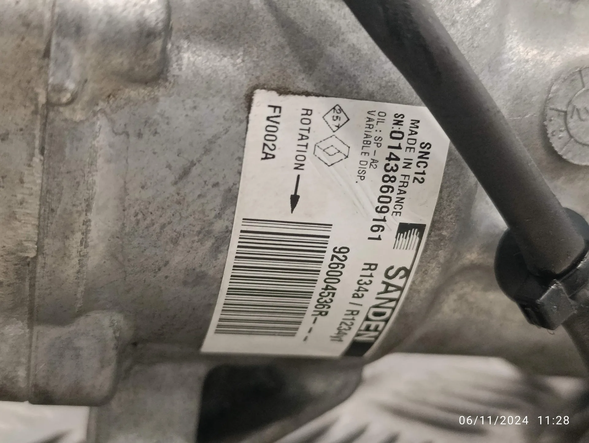 Compresor Aire Acondicionado para Renault Captur Ii