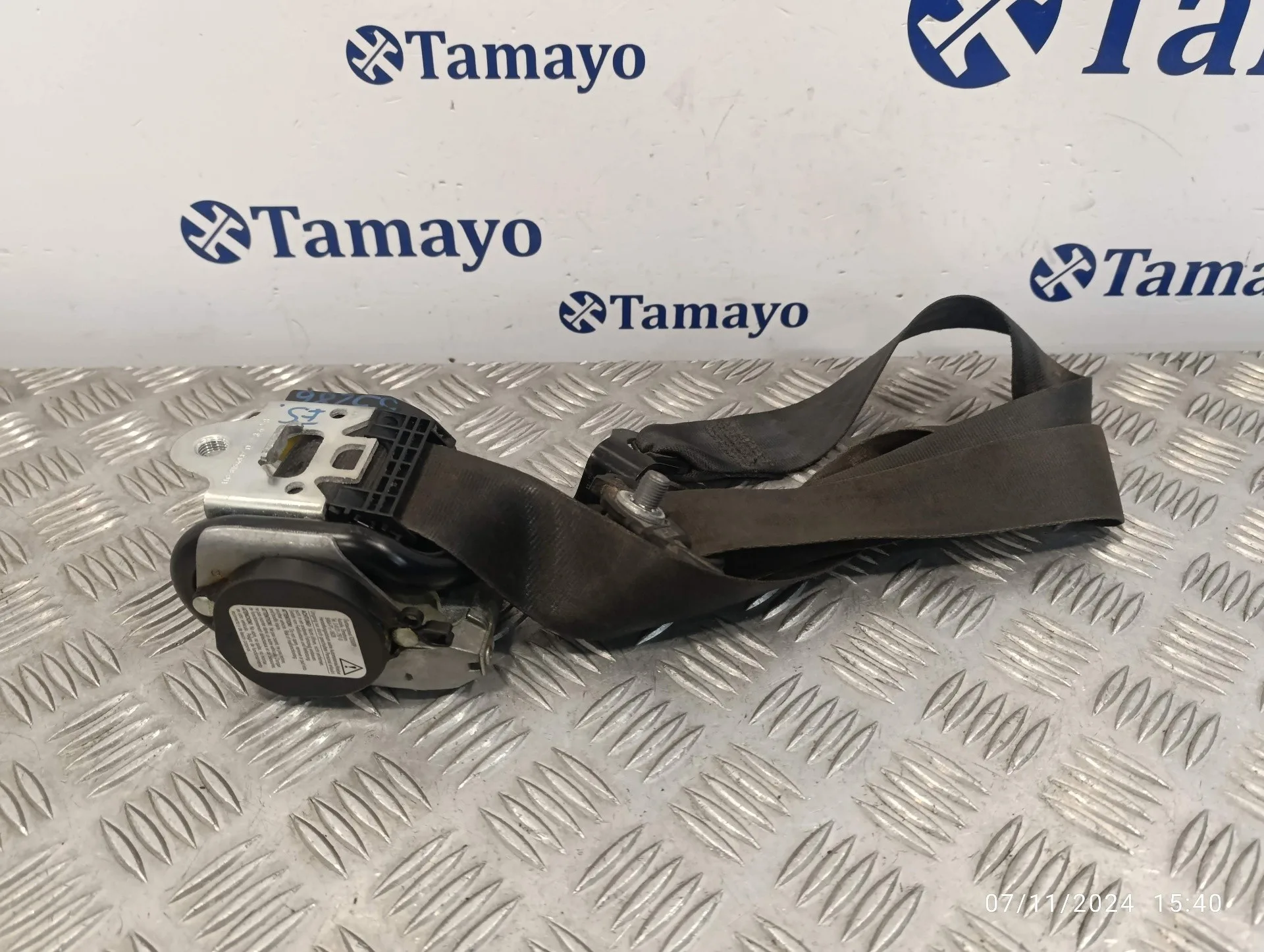 Cinturon Seguridad Delantero Izquierdo para Seat Toledo (Kg3)