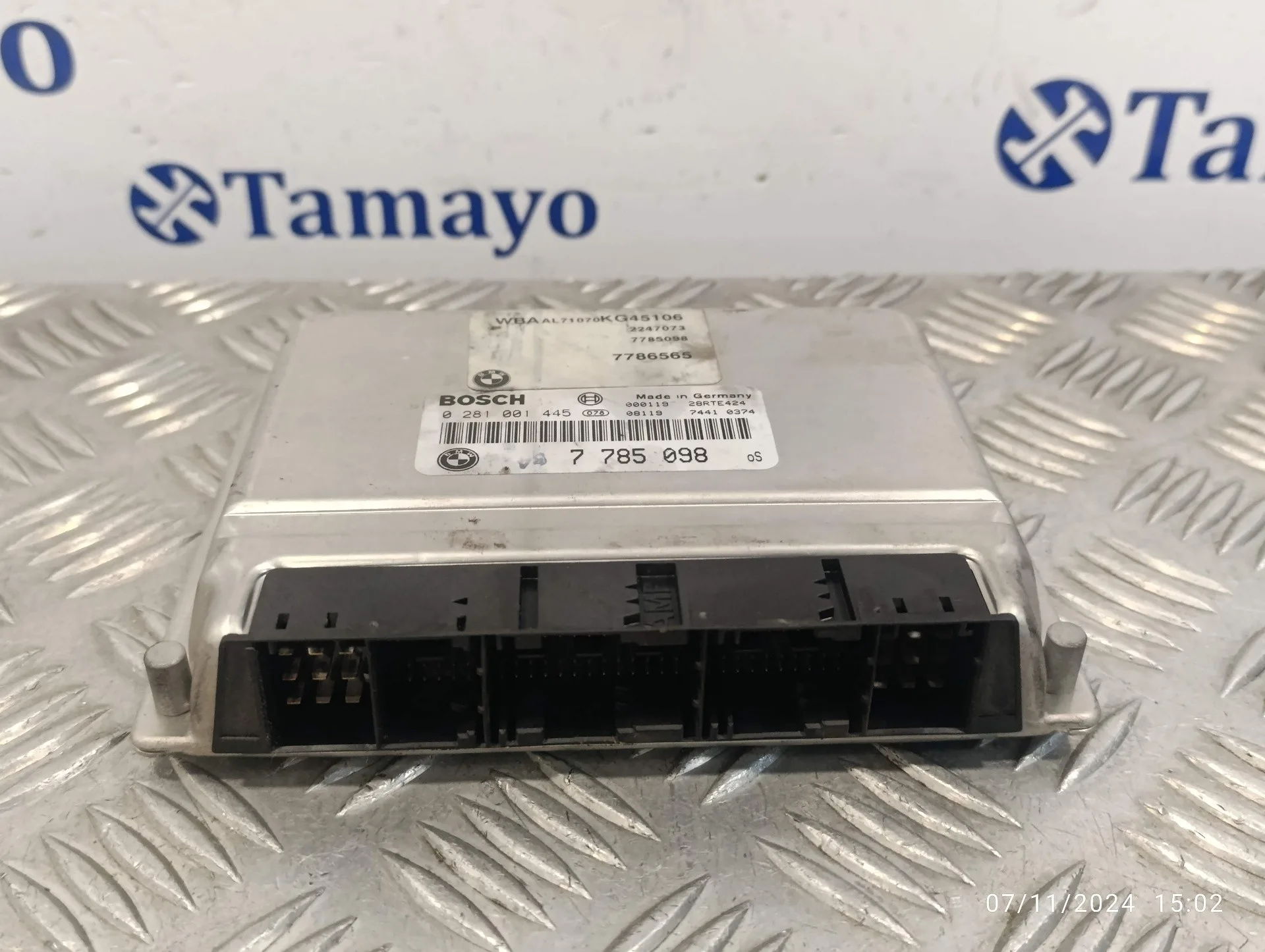 Centralita Motor Uce para Bmw Serie 3 Berlina (E46)