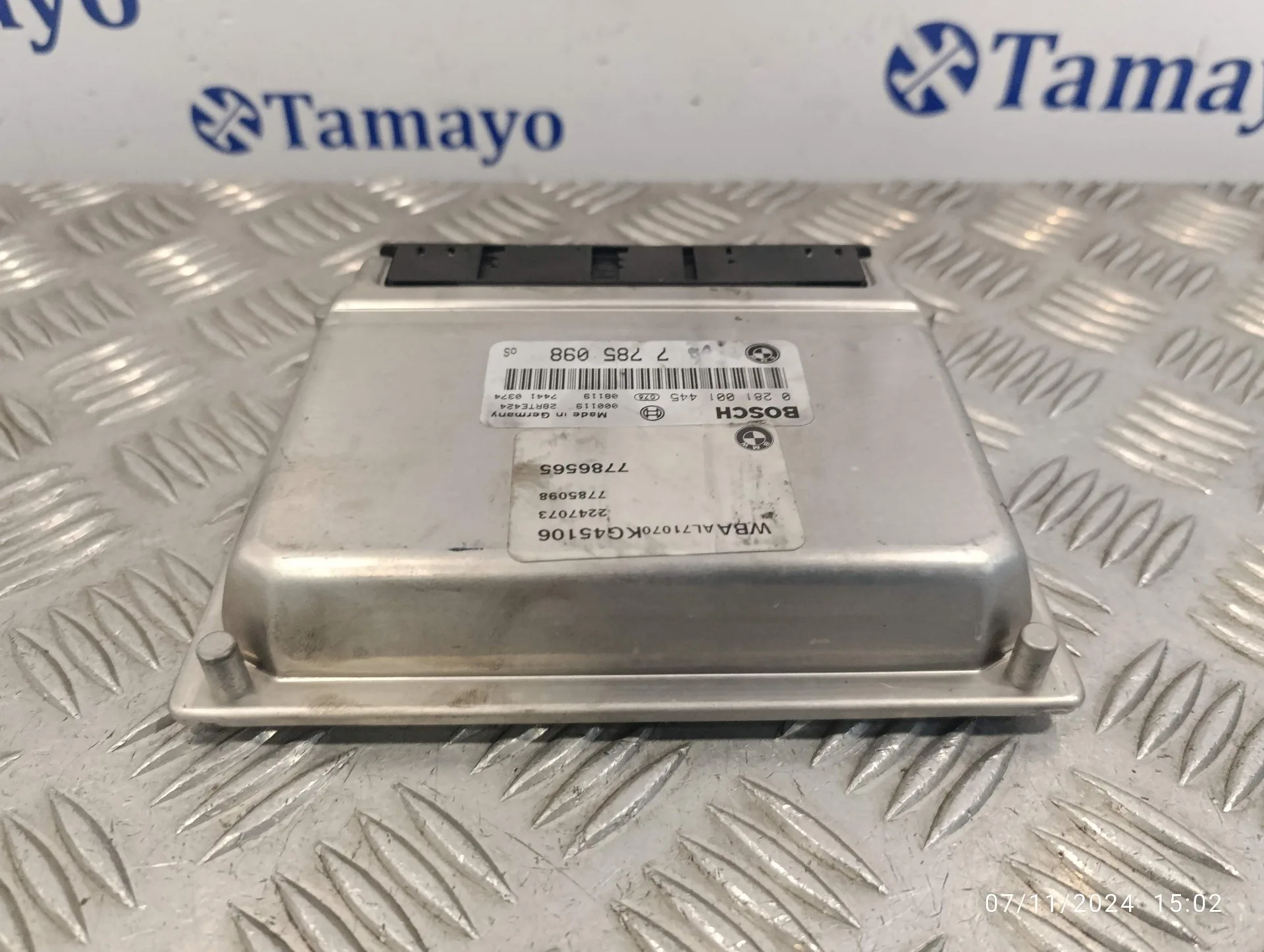 Centralita Motor Uce para Bmw Serie 3 Berlina (E46)
