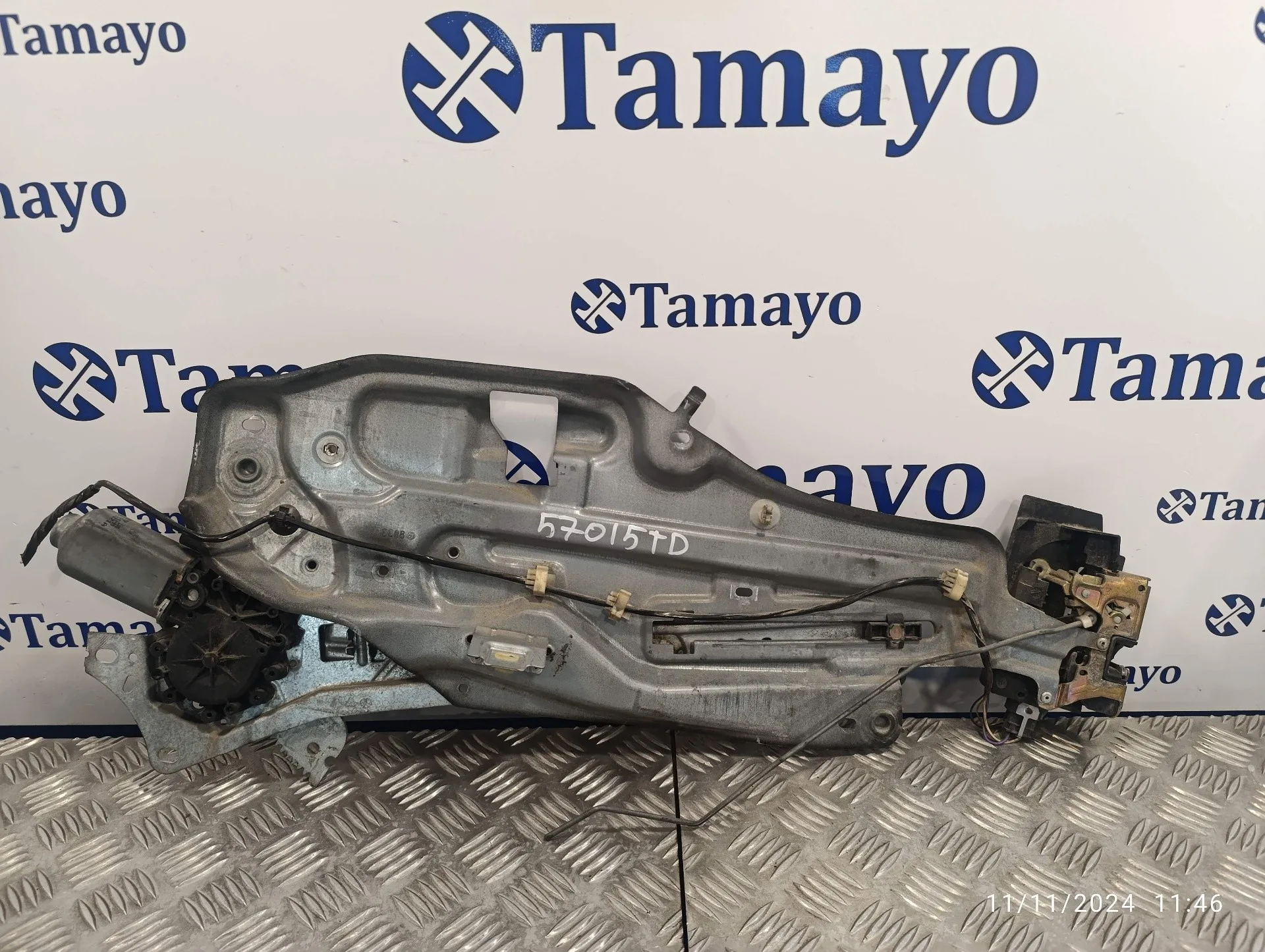 Elevalunas Trasero Derecho para Volkswagen T5 Transporter/Furgoneta