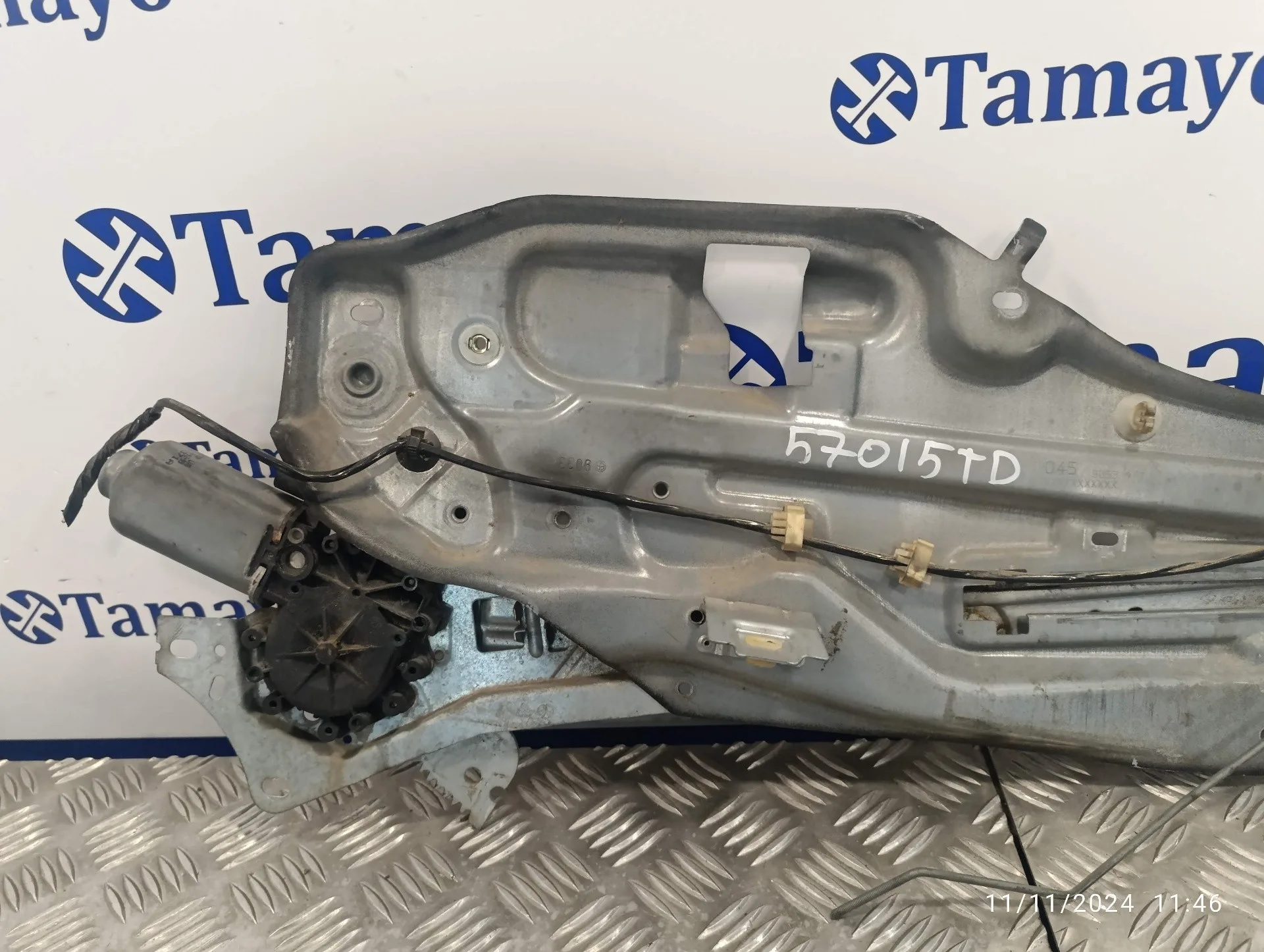 Elevalunas Trasero Derecho para Volkswagen T5 Transporter/Furgoneta