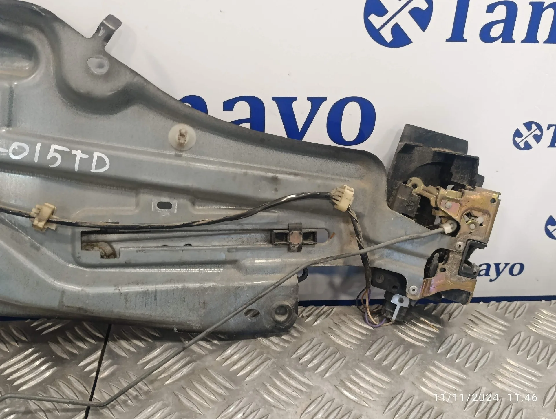 Elevalunas Trasero Derecho para Volkswagen T5 Transporter/Furgoneta