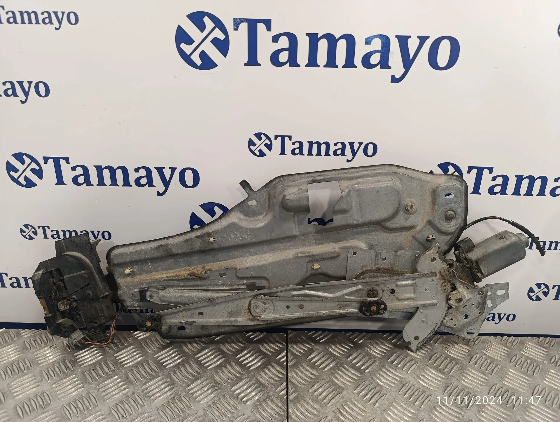 Elevalunas Trasero Derecho para Volkswagen T5 Transporter/Furgoneta