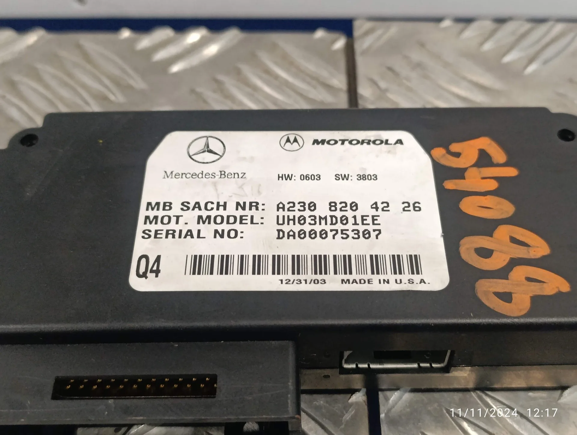 Modulo Electronico para Mercedes-Benz Viano (W639)