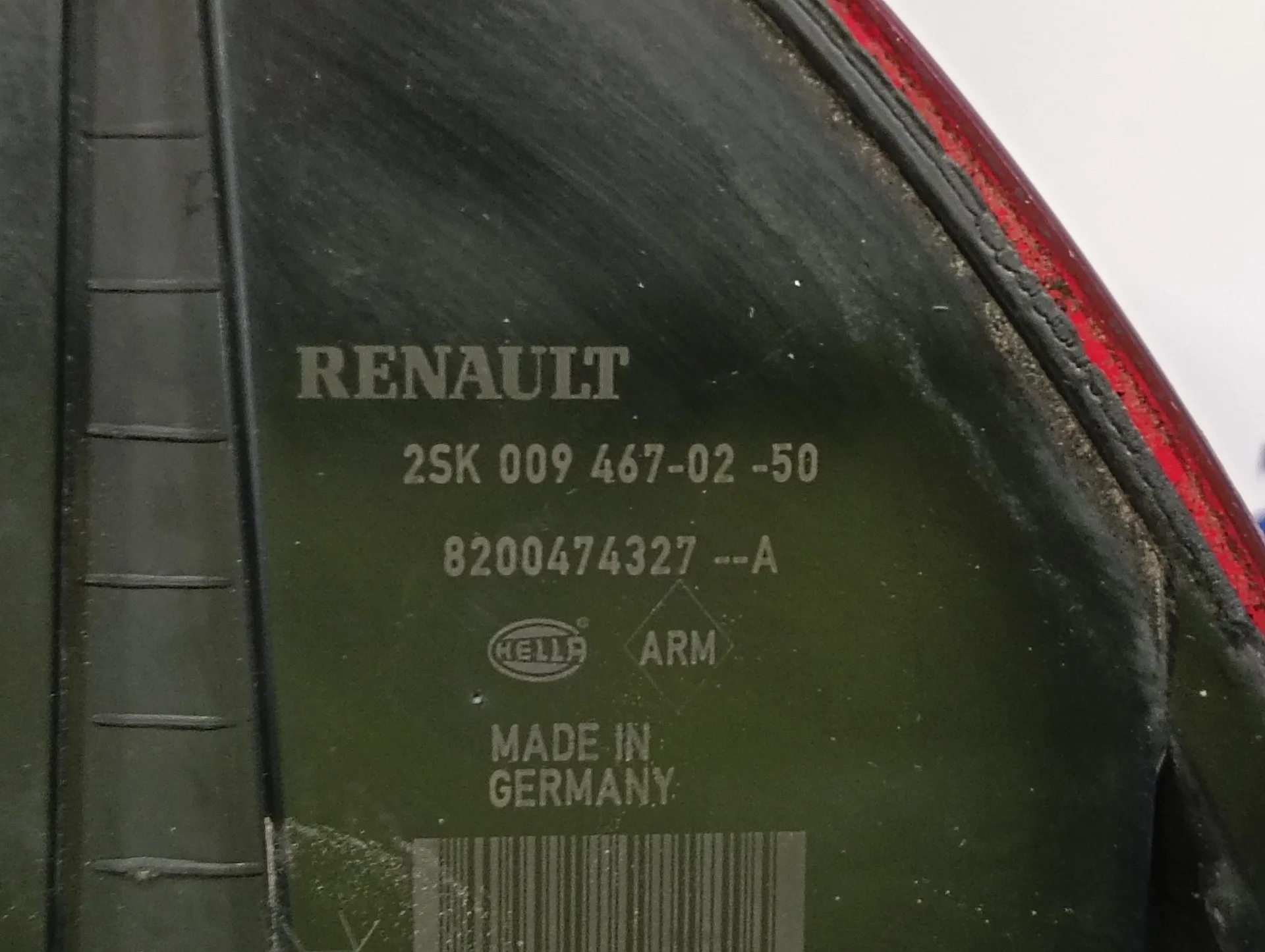 Piloto Trasero Derecho para Renault Scenic Ii