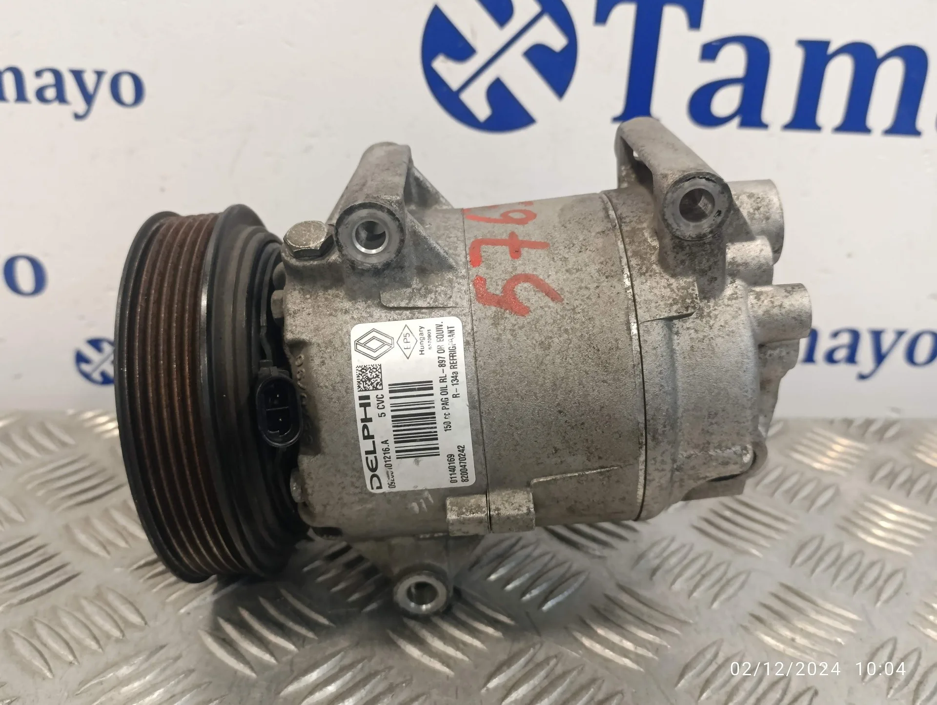 Compresor Aire Acondicionado para Renault Megane Ii Berlina 5P