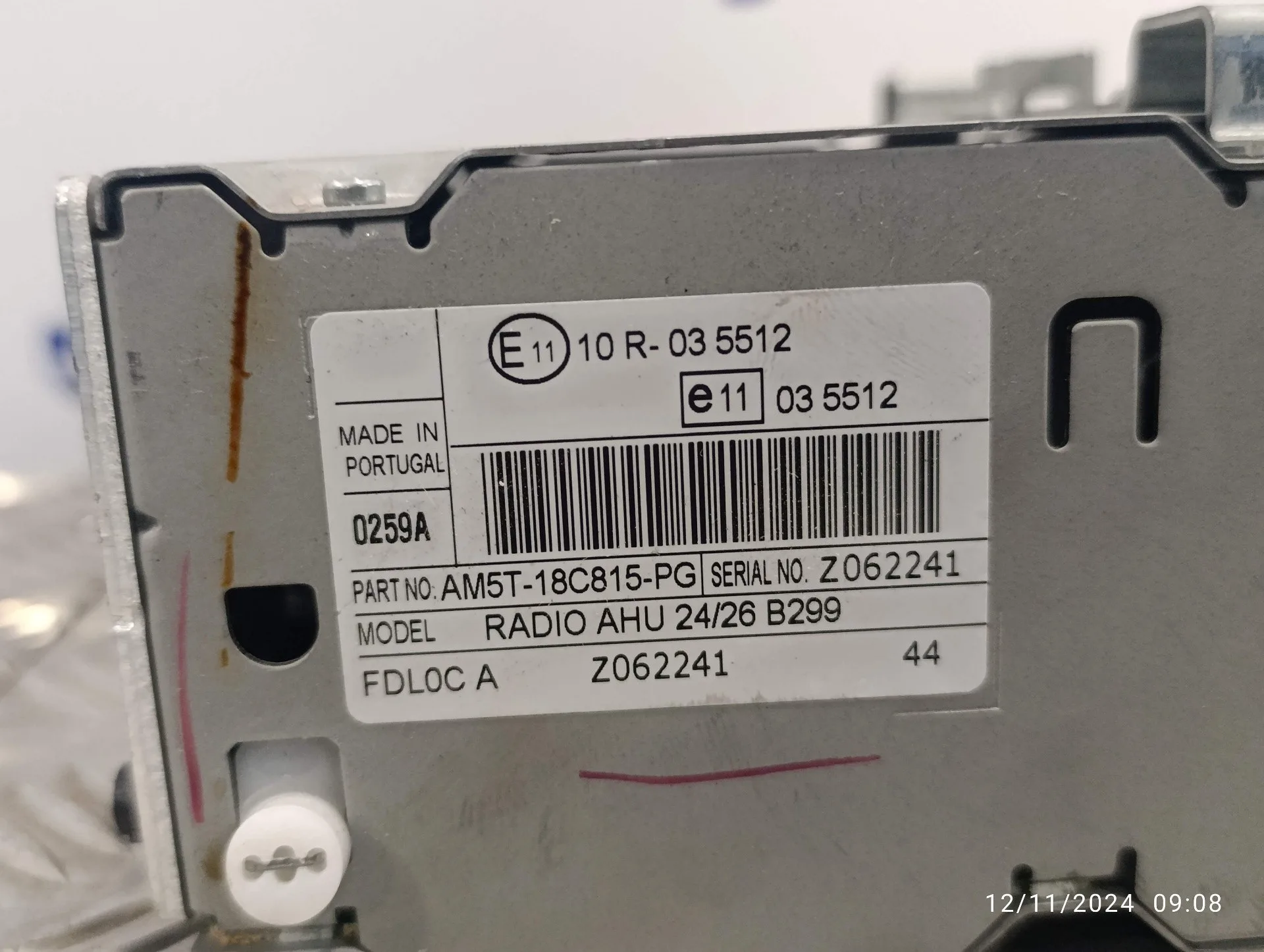 Sistema Audio / Radio Cd para Ford Fiesta (Ccn)