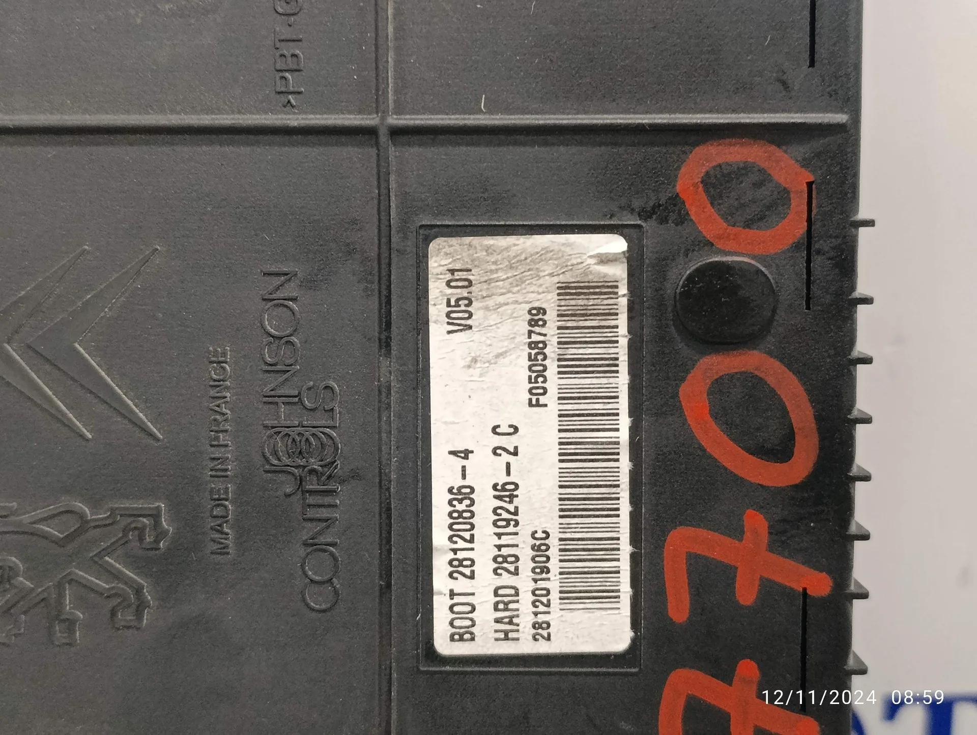 Caja Reles / Fusibles para Peugeot Partner (S2)