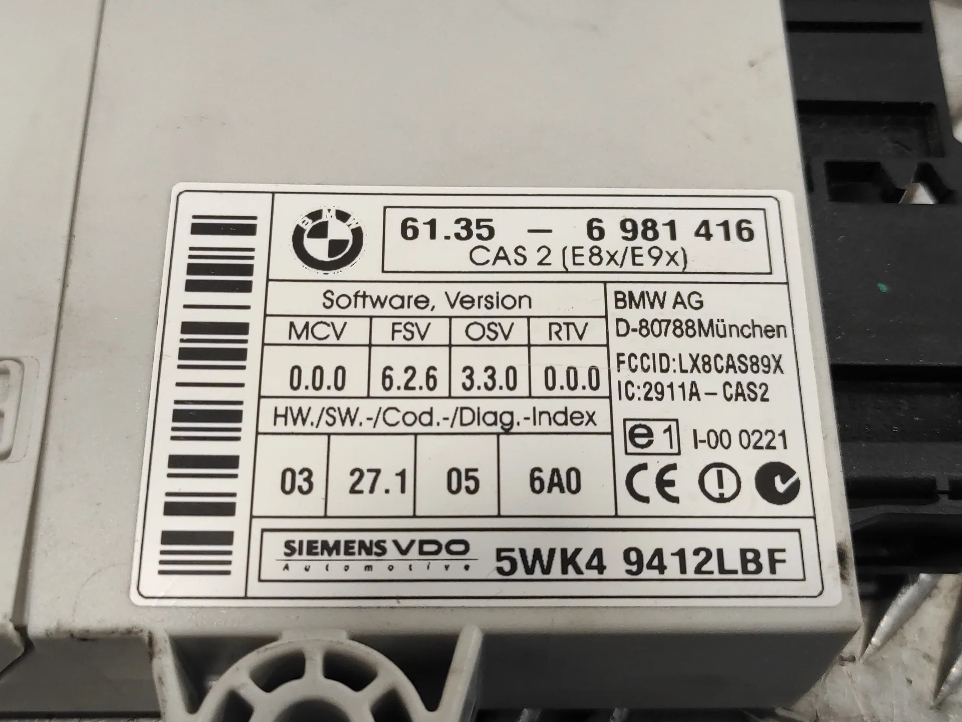 Modulo Electronico para Bmw Serie 1 Berlina (E81/E87)
