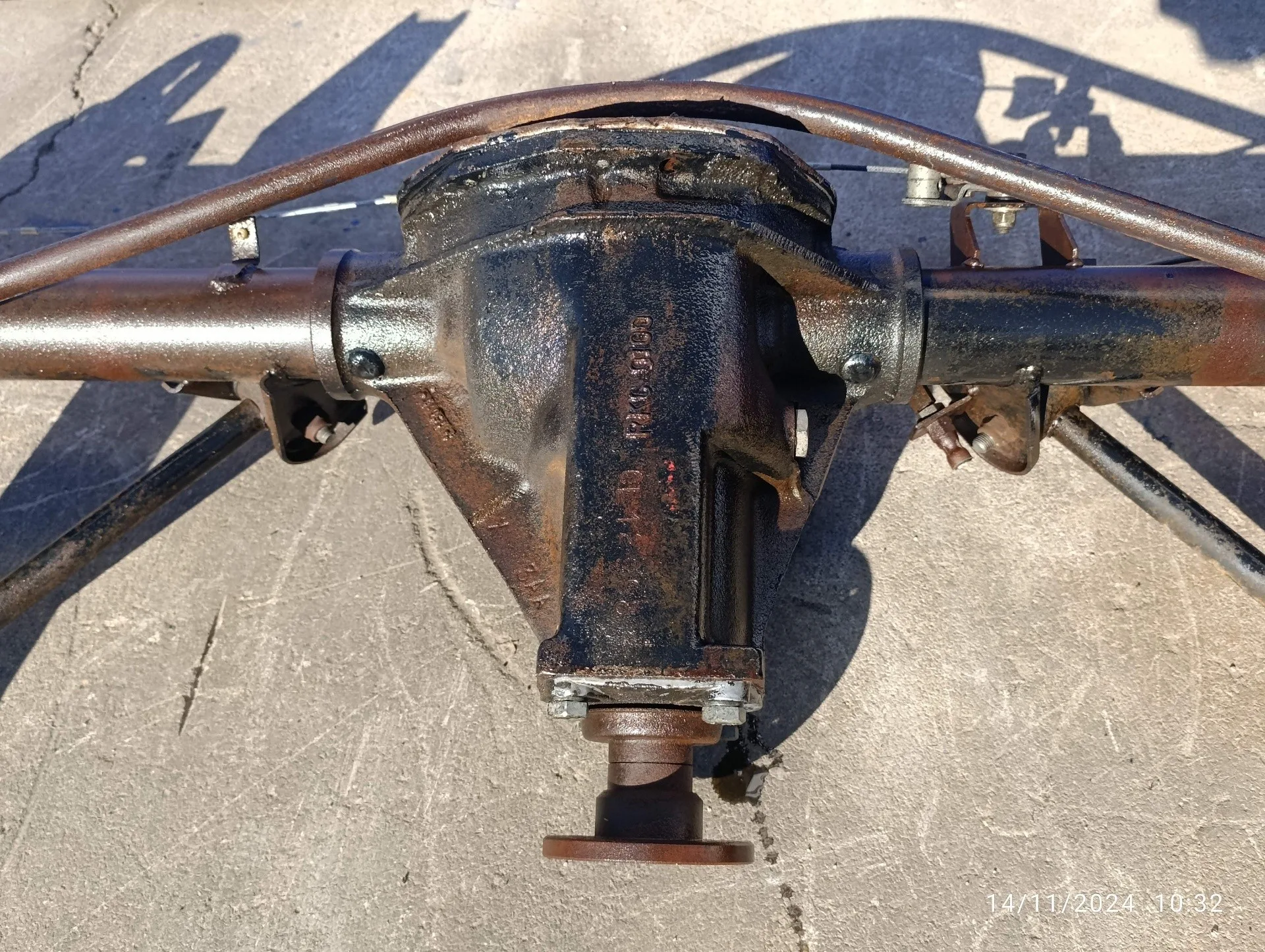 Puente Trasero para Triumph Tr7