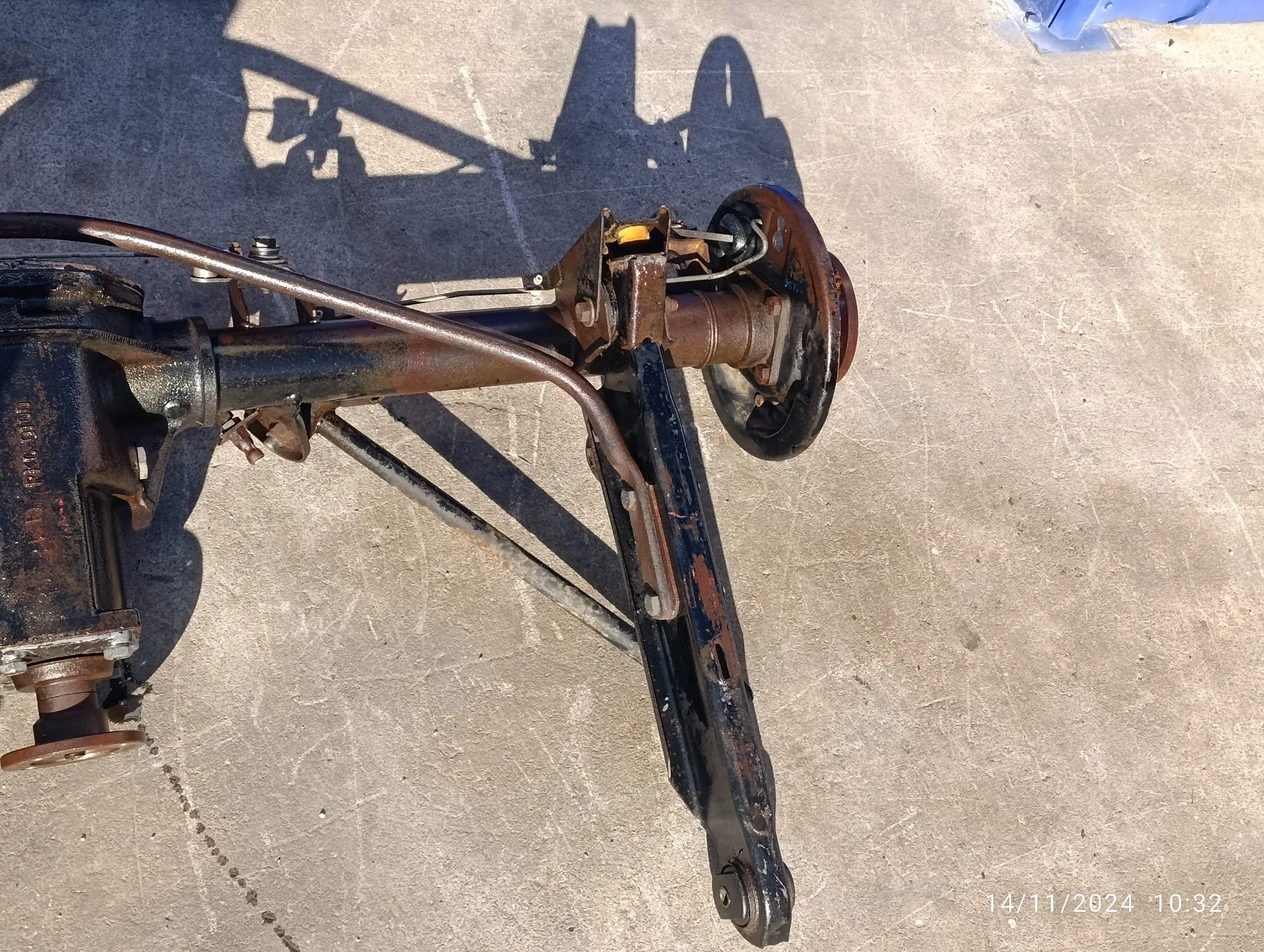 Puente Trasero para Triumph Tr7