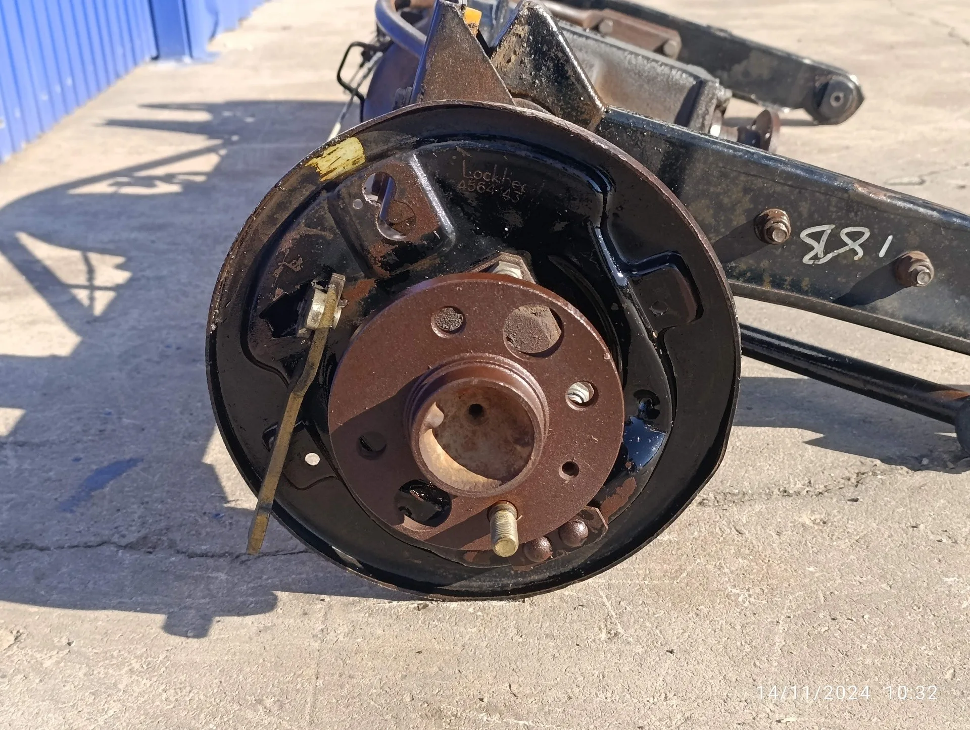 Puente Trasero para Triumph Tr7