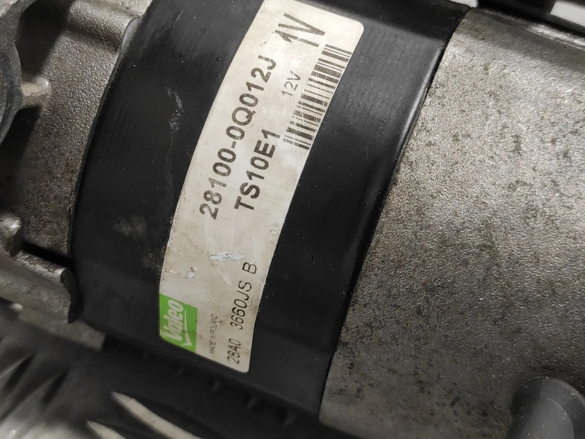 Motor Arranque para Peugeot 107
