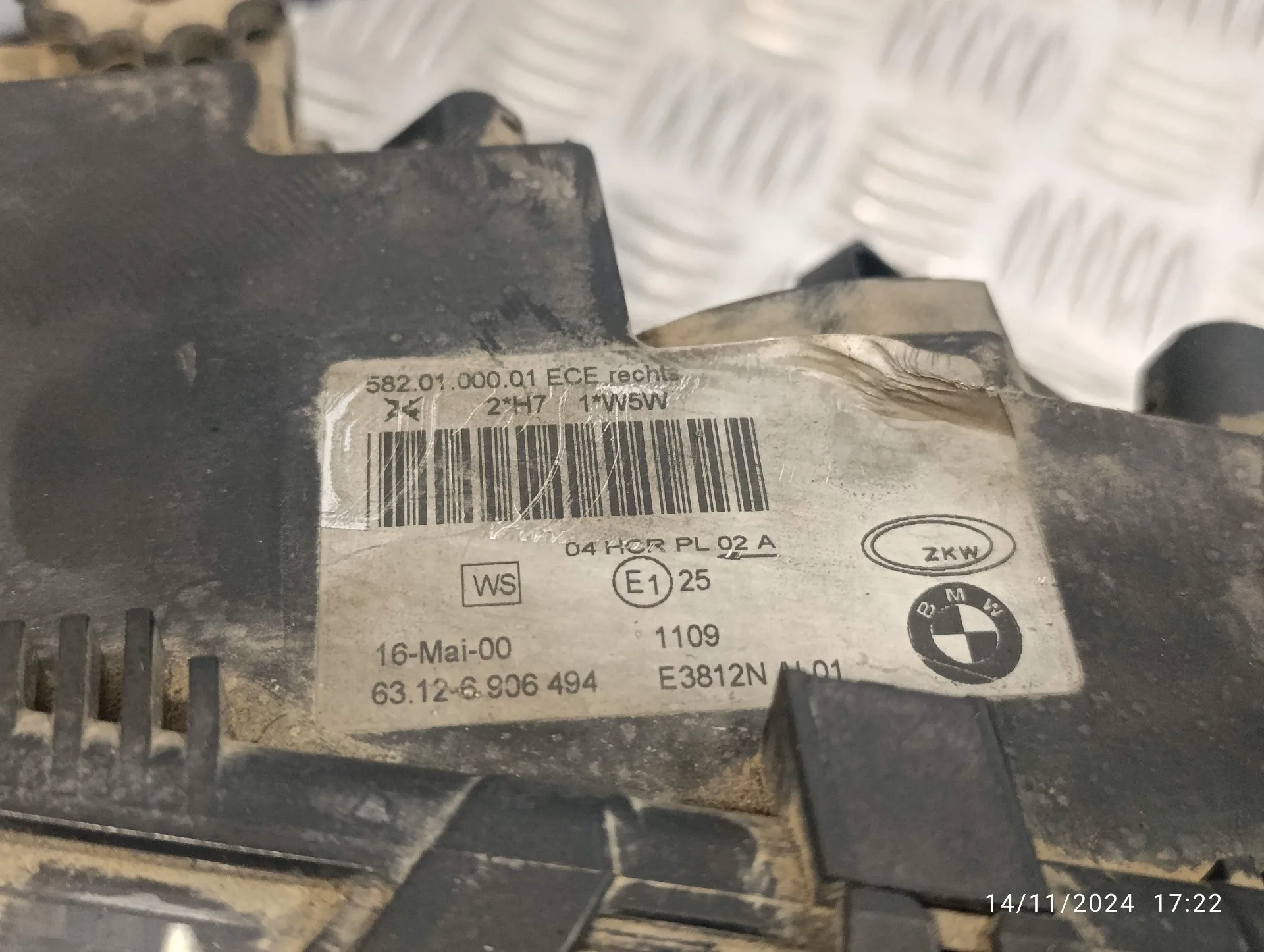 Faro Derecho para Bmw Serie 3 Berlina (E46)