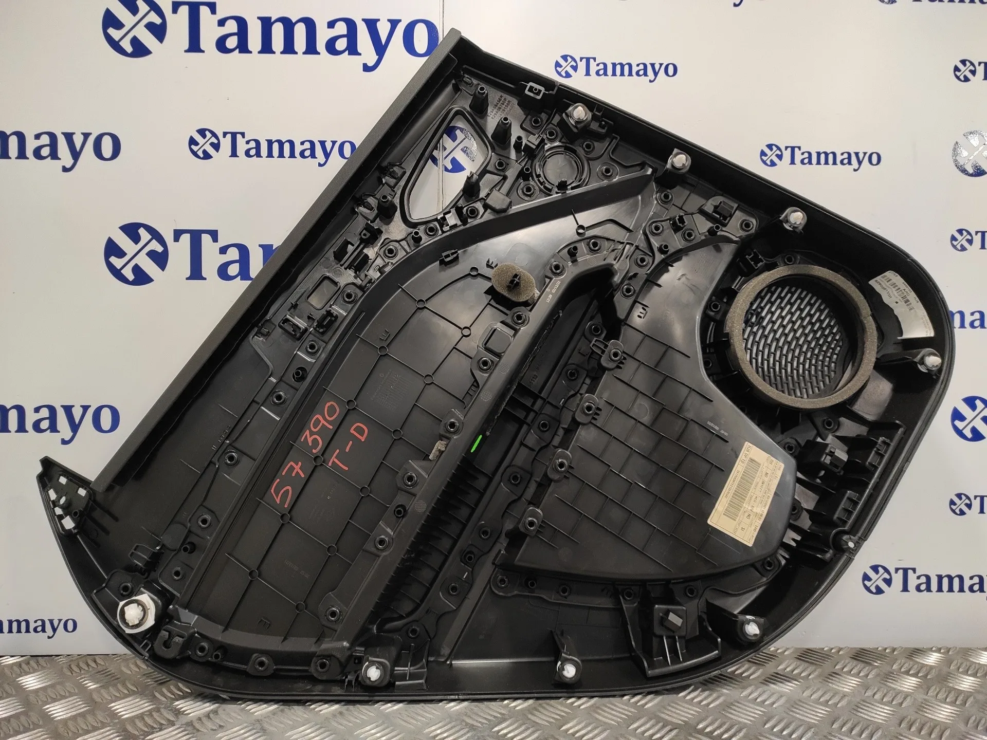 Guarnecido Puerta Trasera Derecha para Renault Captur Ii