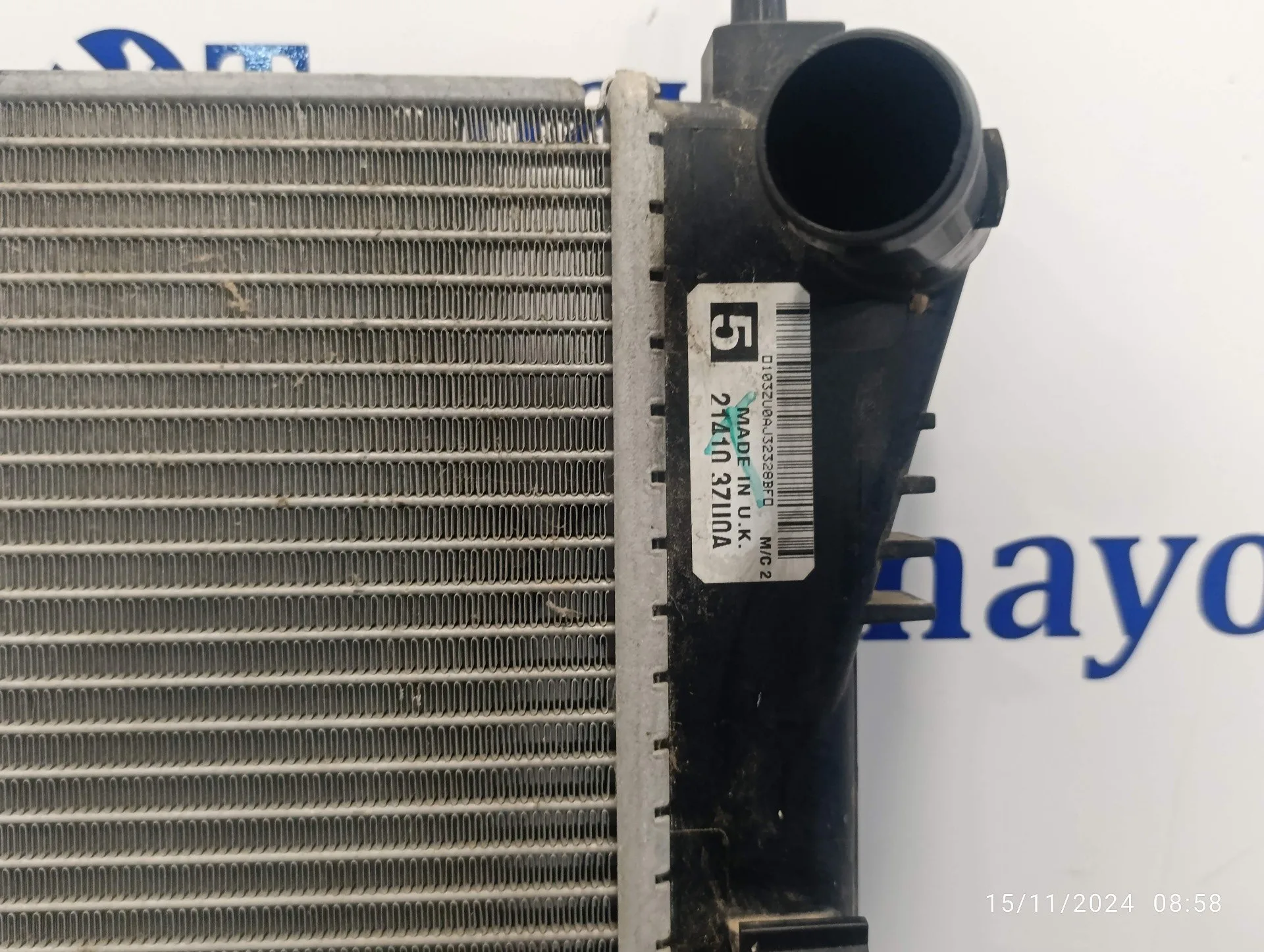 Radiador Agua para Nissan Juke (F15)