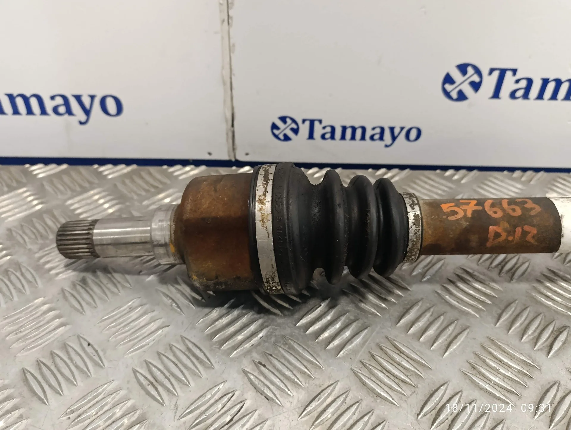 Transmision Delantera Izquierda para Peugeot 206 Berlina