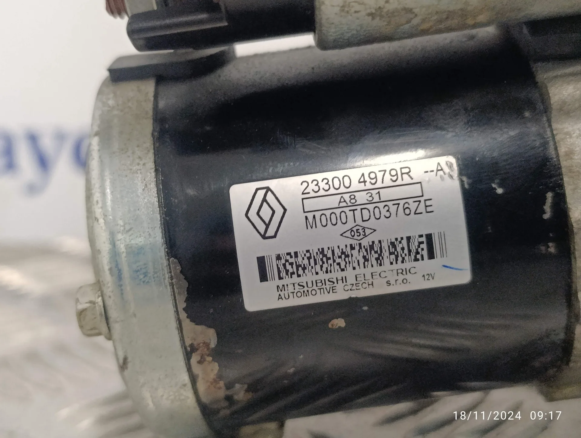 Motor Arranque para Nissan Juke (F15)