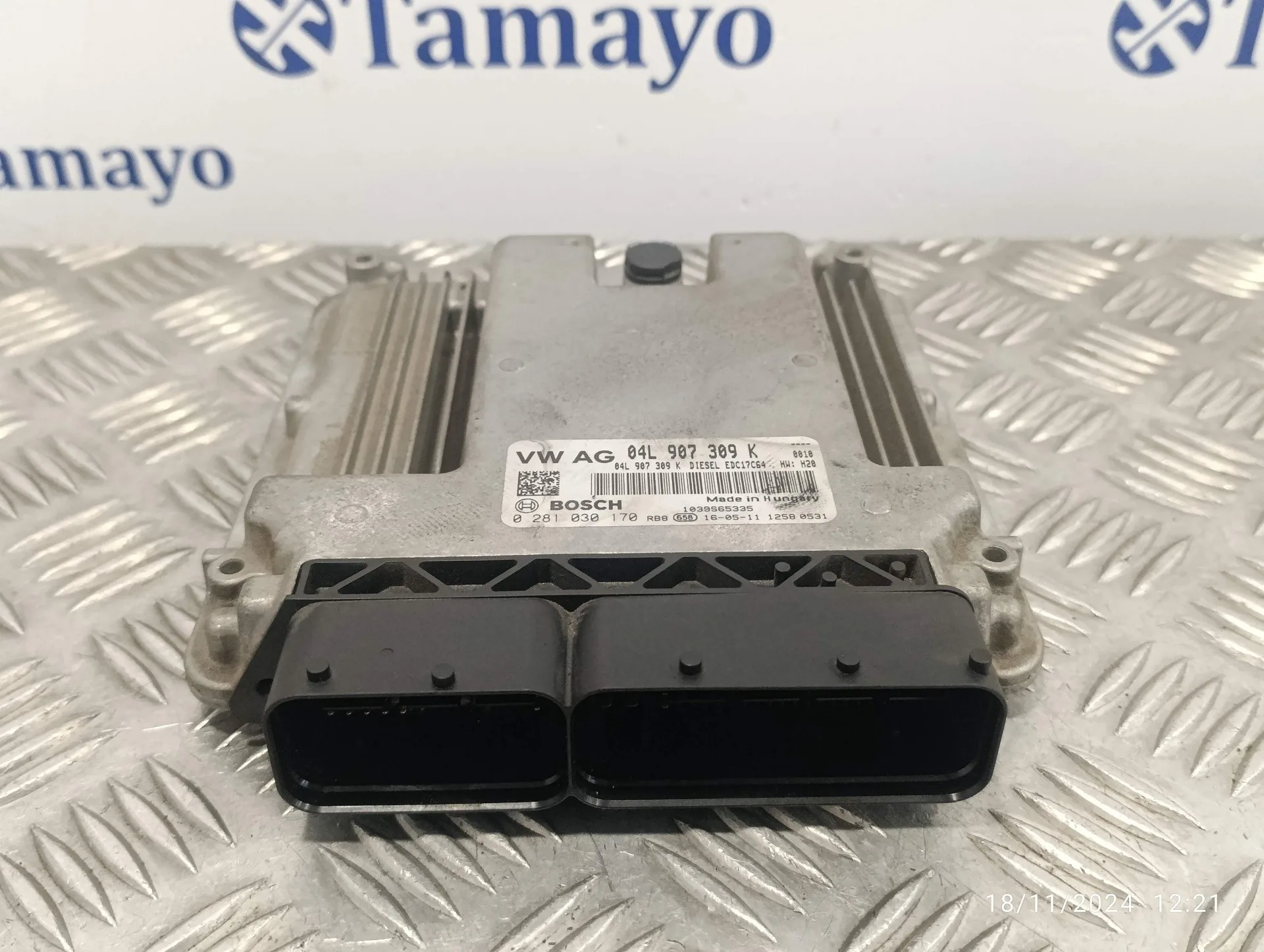 Centralita Motor Uce para Volkswagen Caddy Ocio