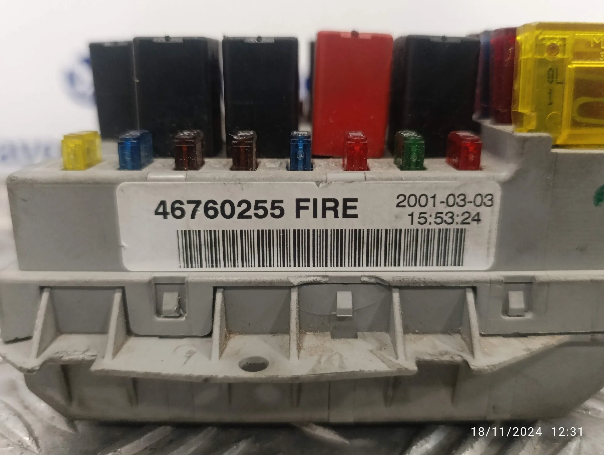 Caja Reles / Fusibles para Fiat Punto Berlina (188)