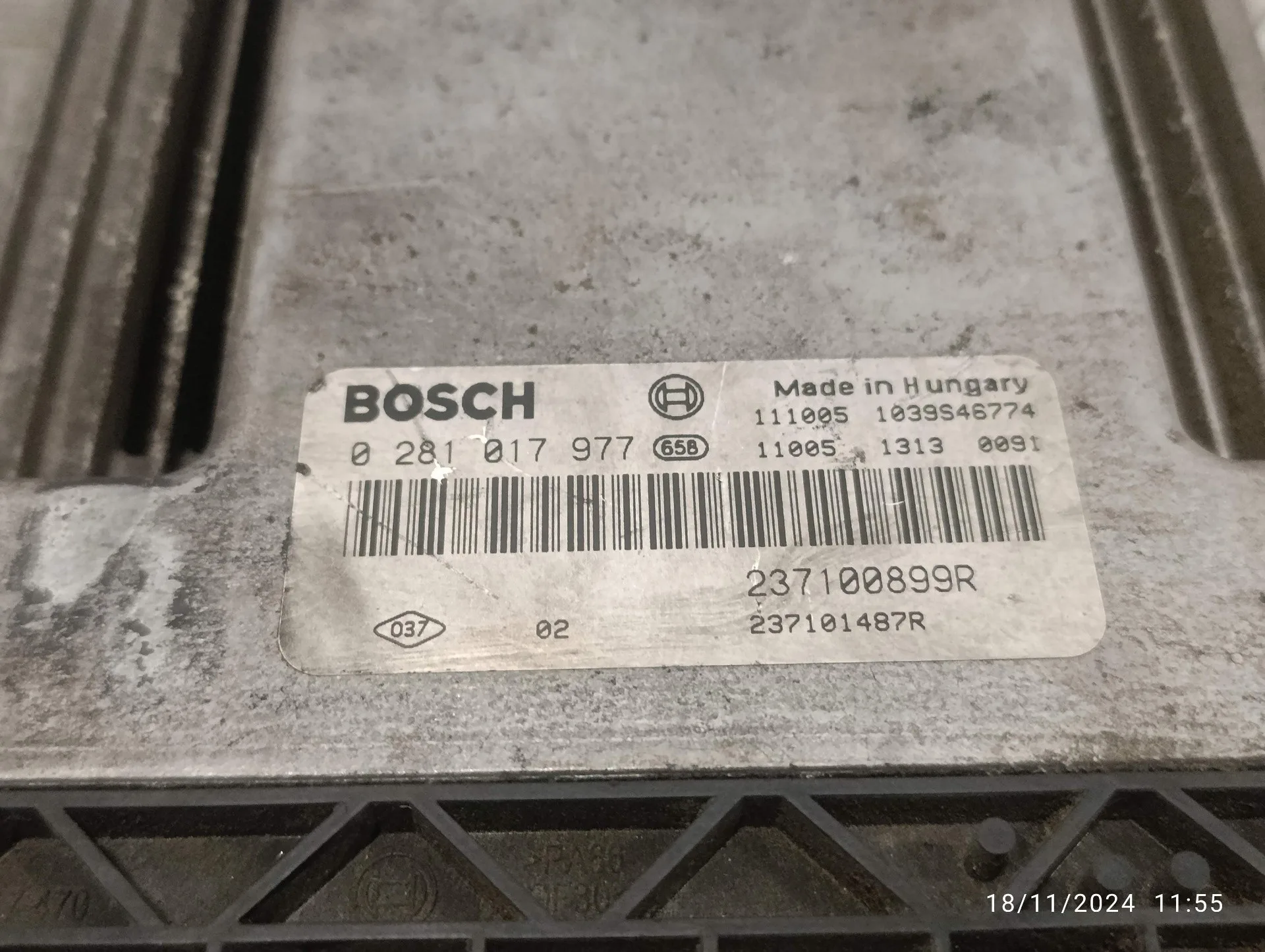 Centralita Motor Uce para Opel Movano B Kasten/Combi