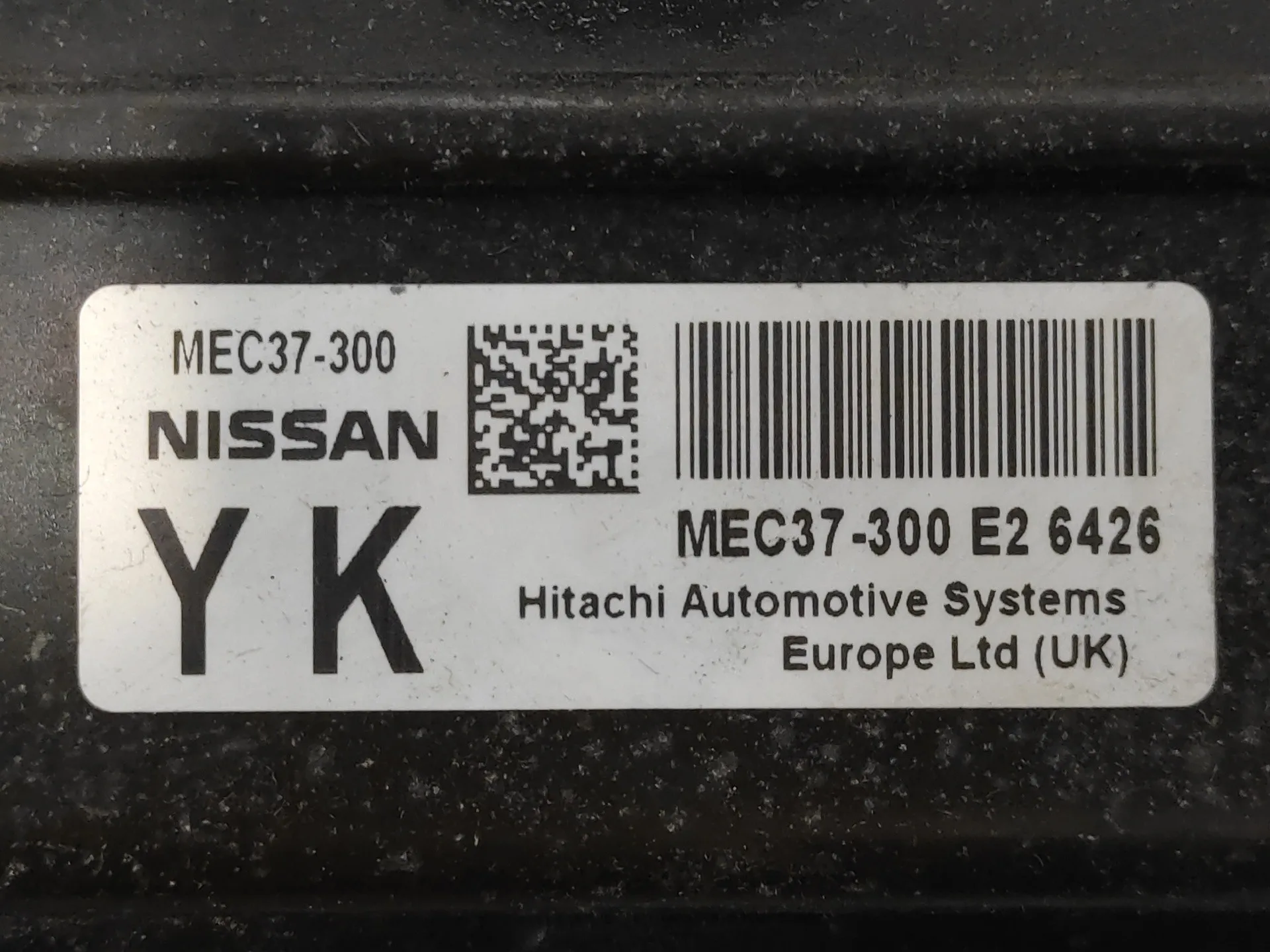 Centralita Motor Uce para Nissan Micra (K12E)