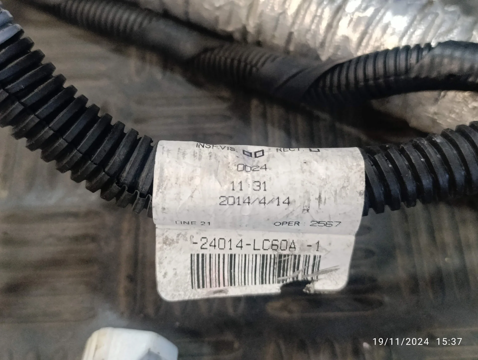 Instalacion Electrica Motor para Nissan Nt400 Cabstar (01/20214->)