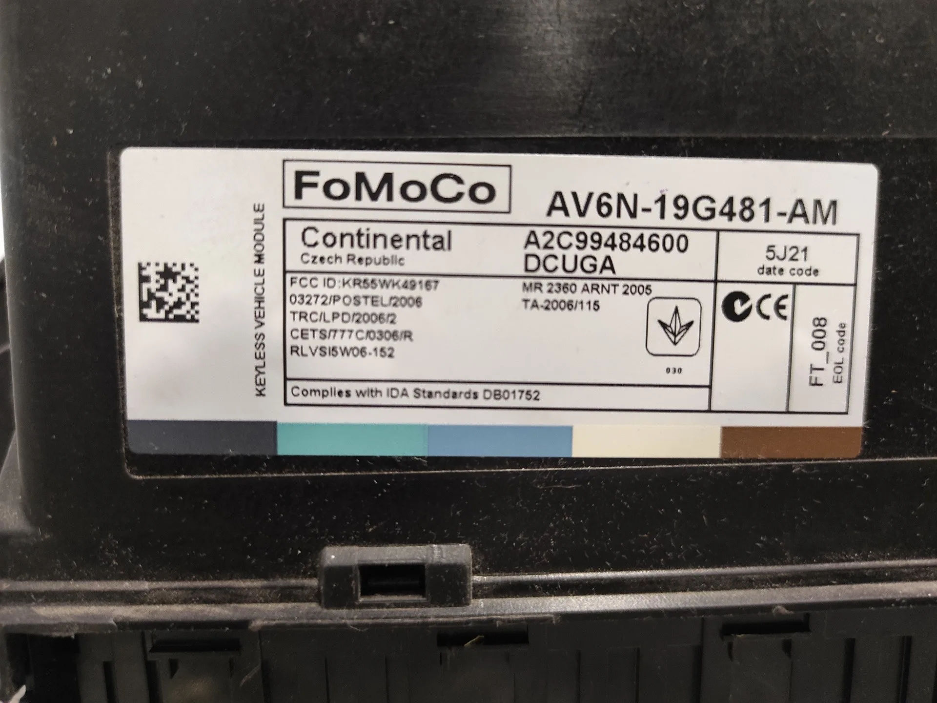 Modulo Electronico para Ford Kuga (Cbs)