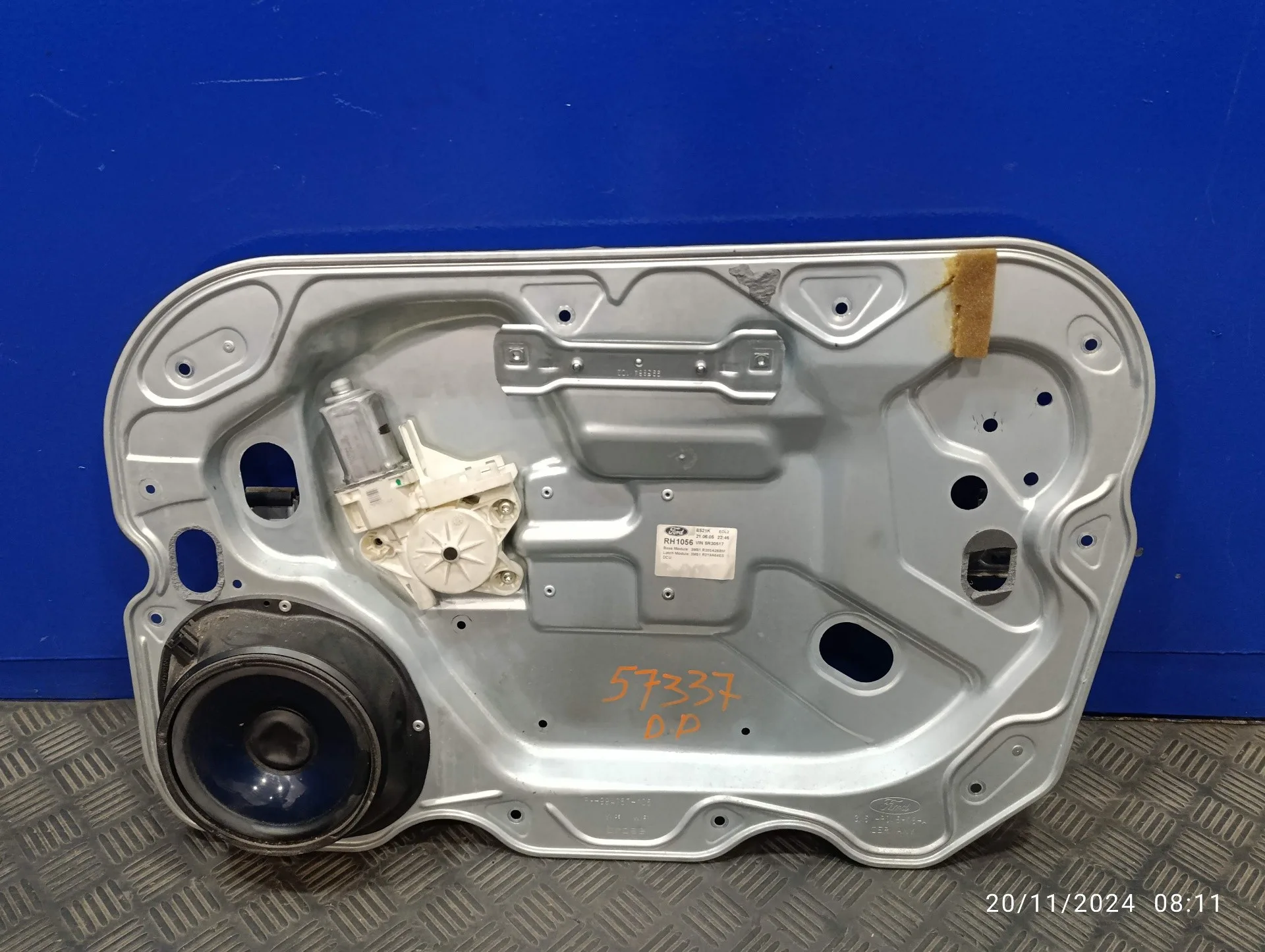 Elevalunas Delantero Derecho para Ford Focus C-Max (Cap)