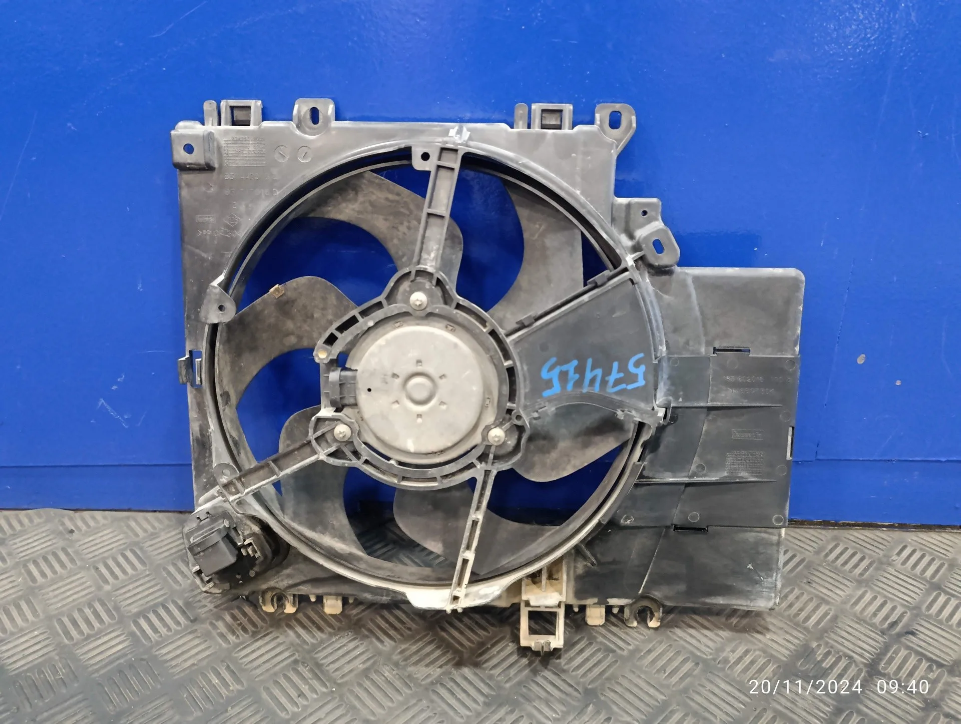 Electroventilador para Nissan Micra (K12E)