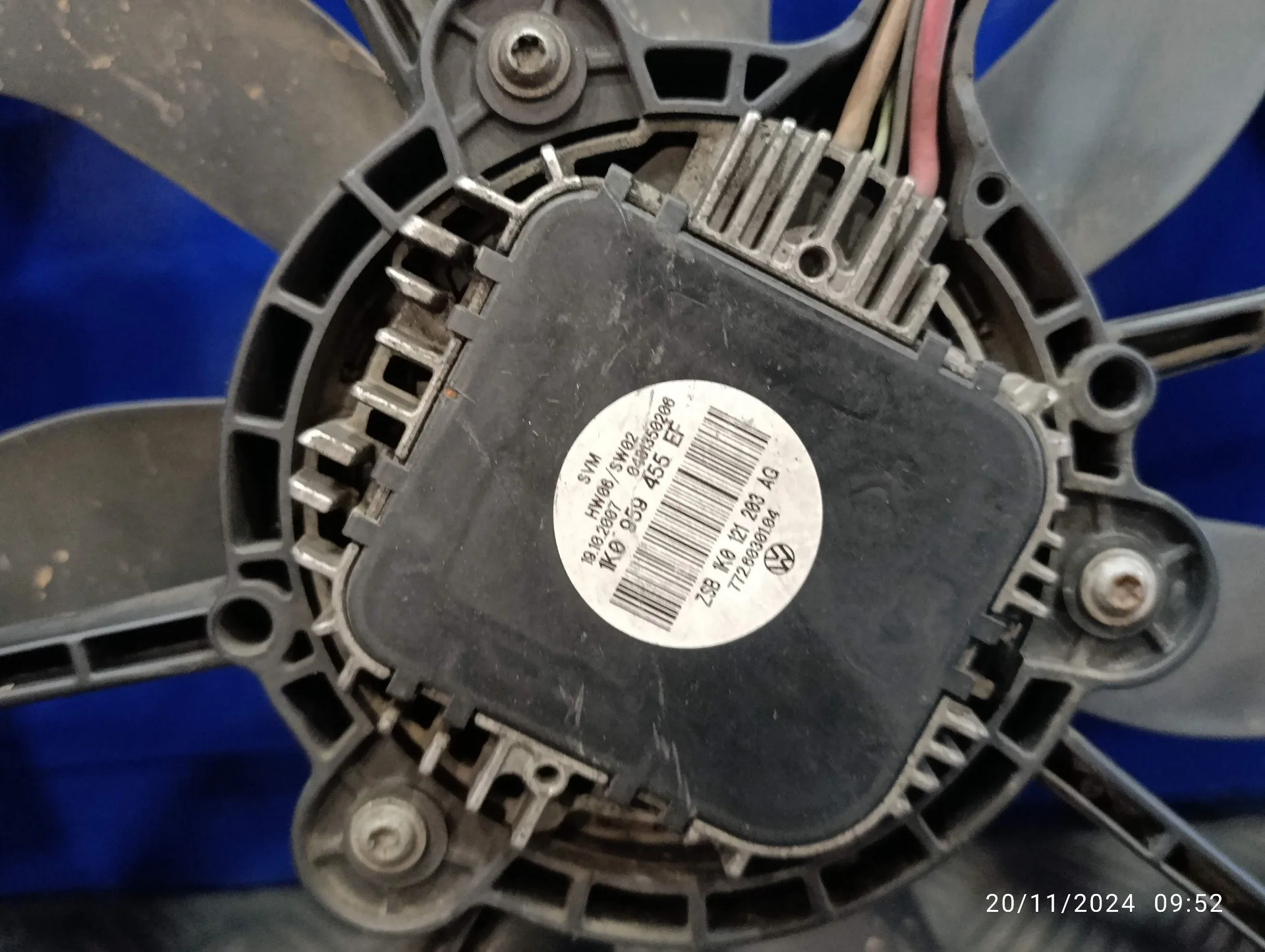 Electroventilador para Volkswagen Golf V Berlina (1K1)