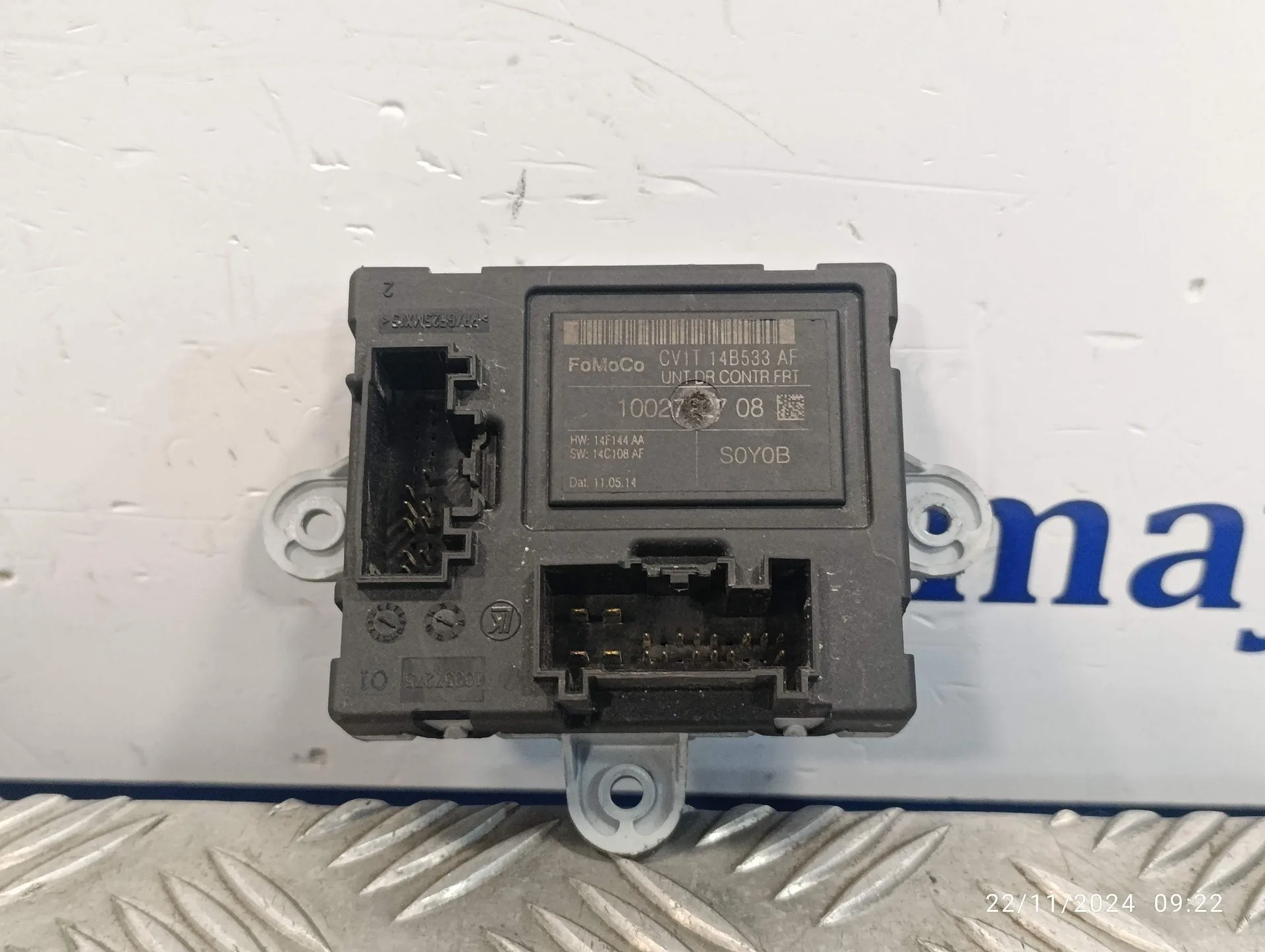 Modulo Electronico para Ford Fiesta (Ccn)