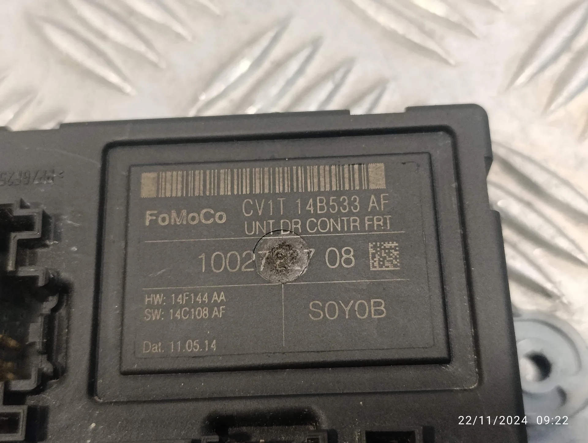 Modulo Electronico para Ford Fiesta (Ccn)