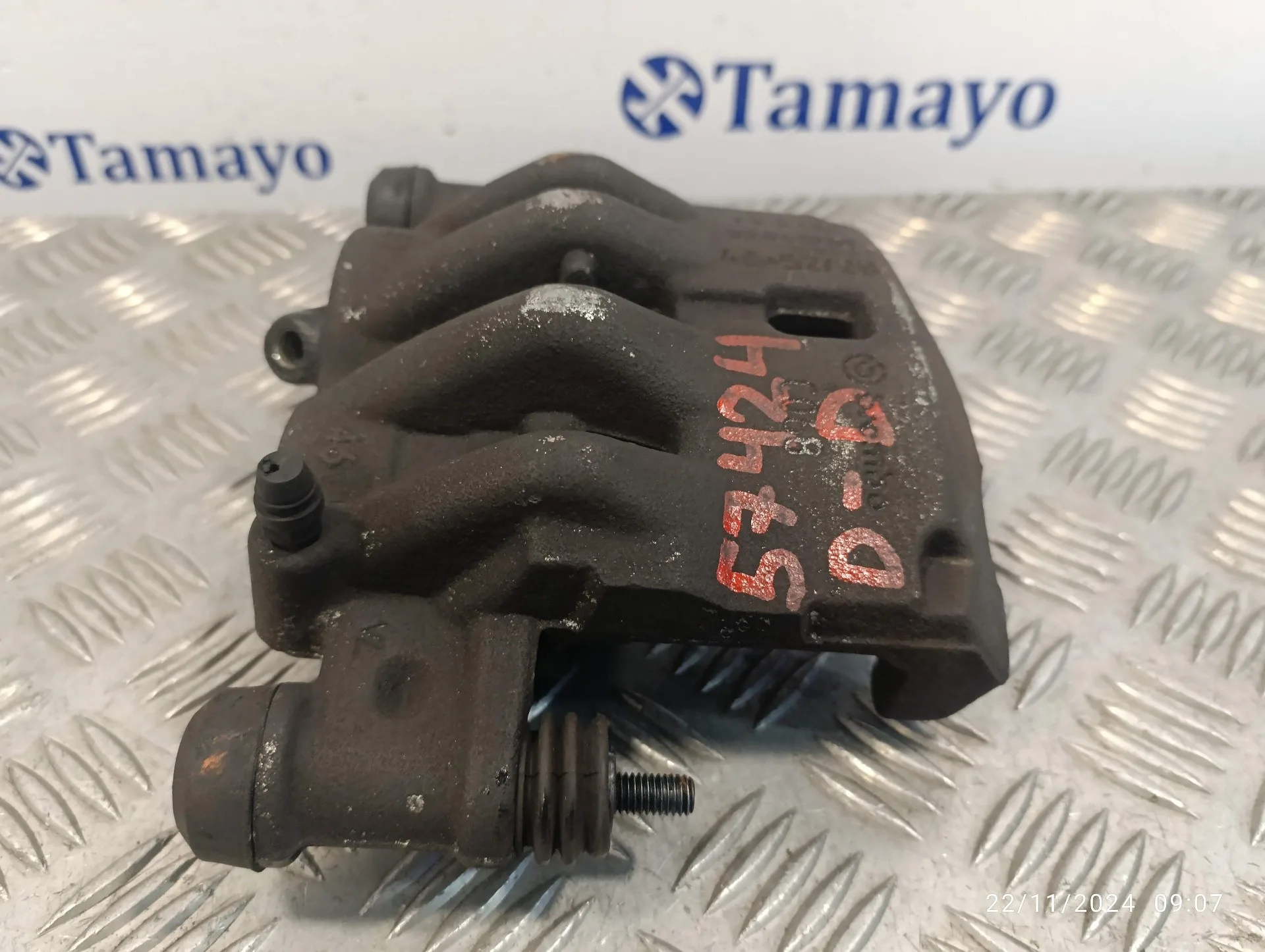 Pinza Freno Delantera Derecha para Fiat Ducato Caja Cerrada, Techo Elevado 30 (06.2006)