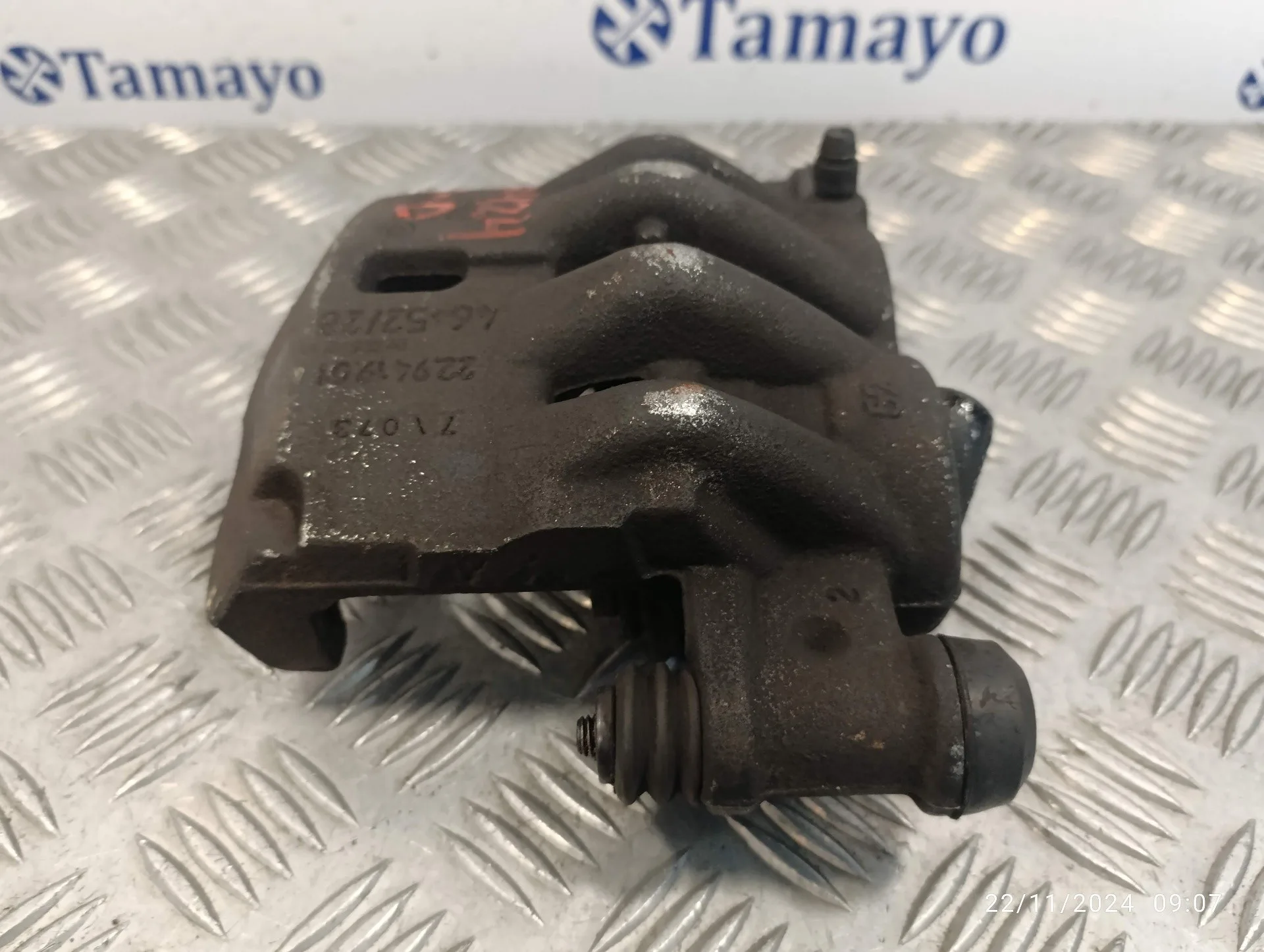 Pinza Freno Delantera Derecha para Fiat Ducato Caja Cerrada, Techo Elevado 30 (06.2006)