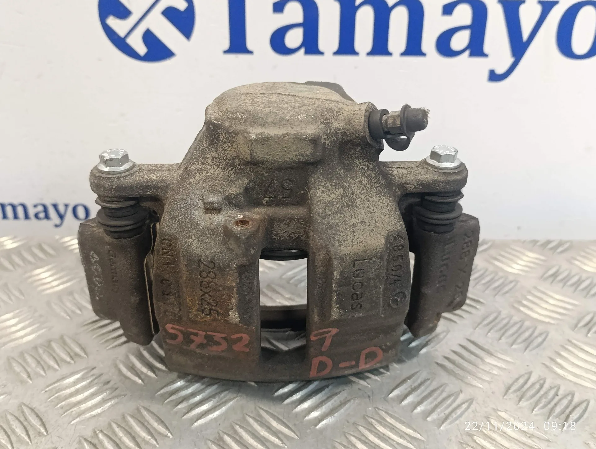 Pinza Freno Delantera Derecha para Mercedes-Benz Clase C (W203) Familiar