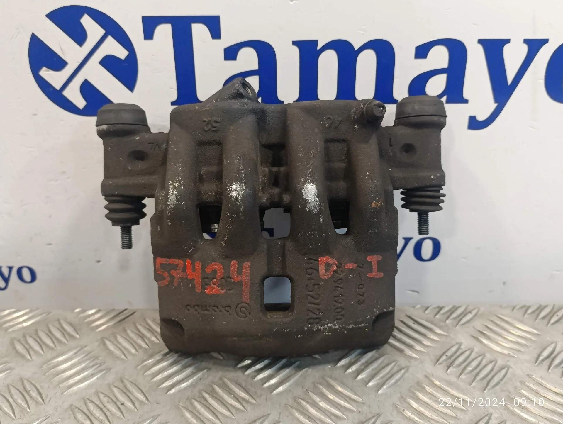 Pinza Freno Delantera Izquierda para Fiat Ducato Caja Cerrada, Techo Elevado 30 (06.2006)