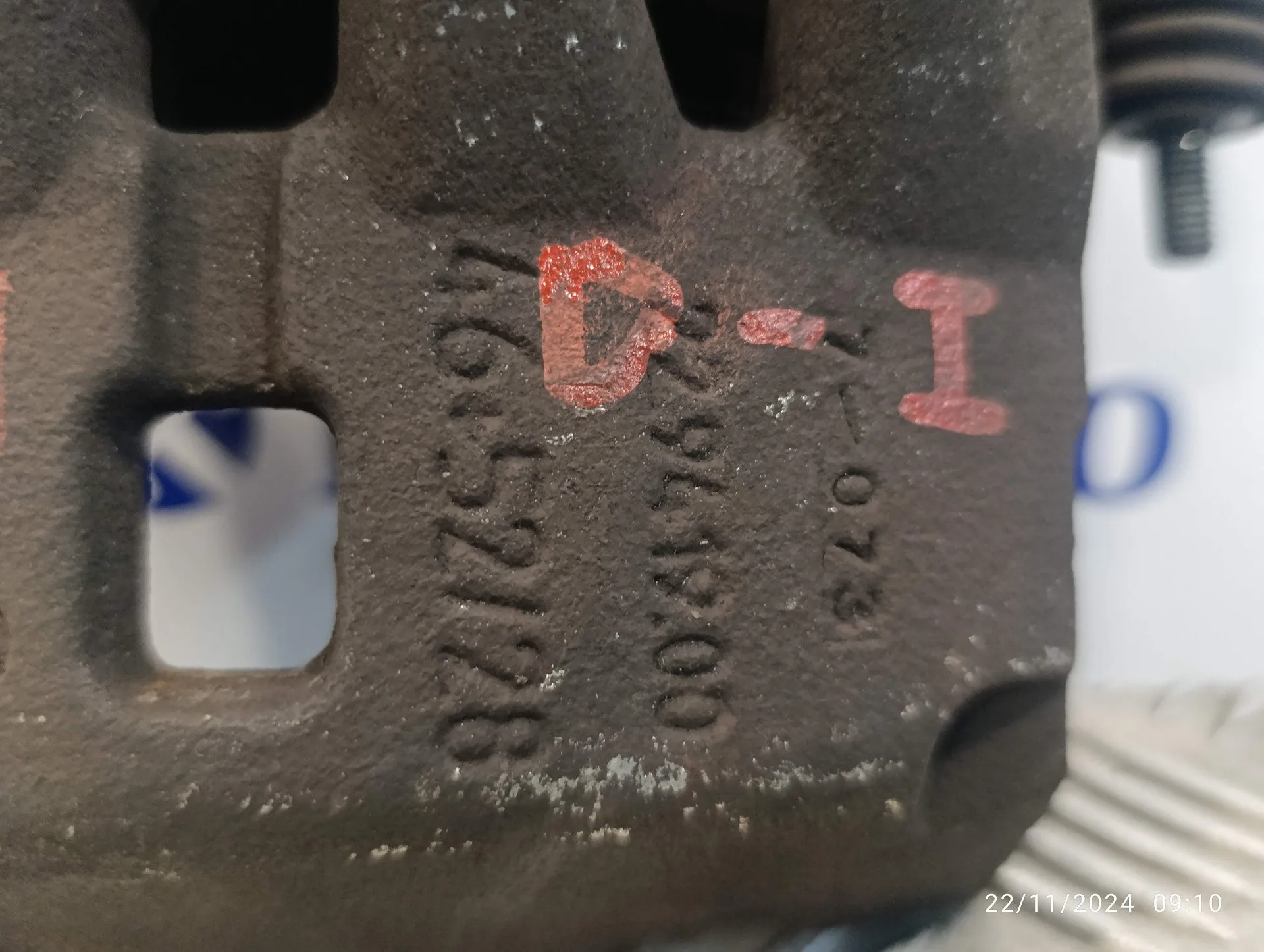 Pinza Freno Delantera Izquierda para Fiat Ducato Caja Cerrada, Techo Elevado 30 (06.2006)