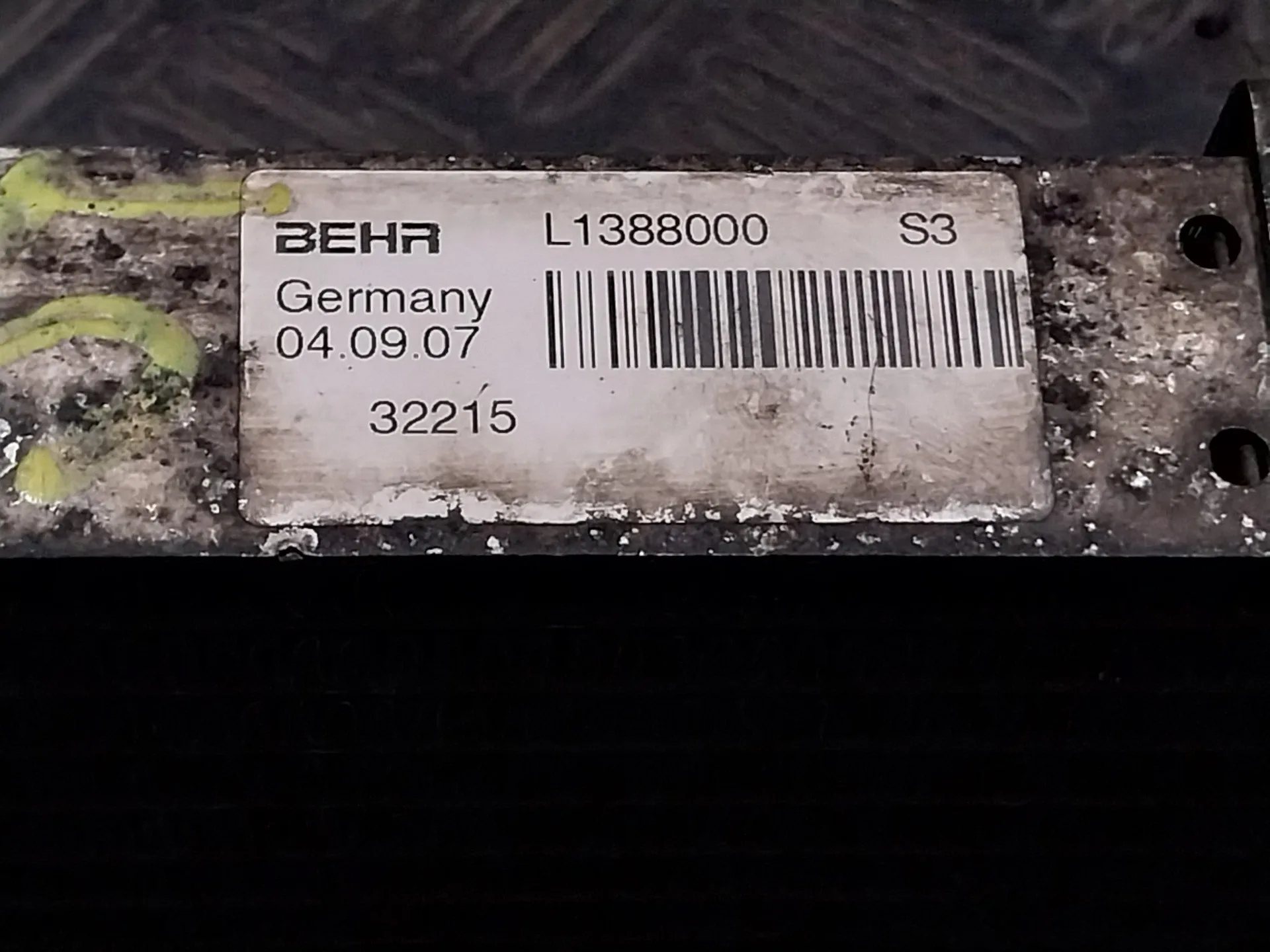 Radiador Aceite para Mercedes-Benz Clase A (W169)