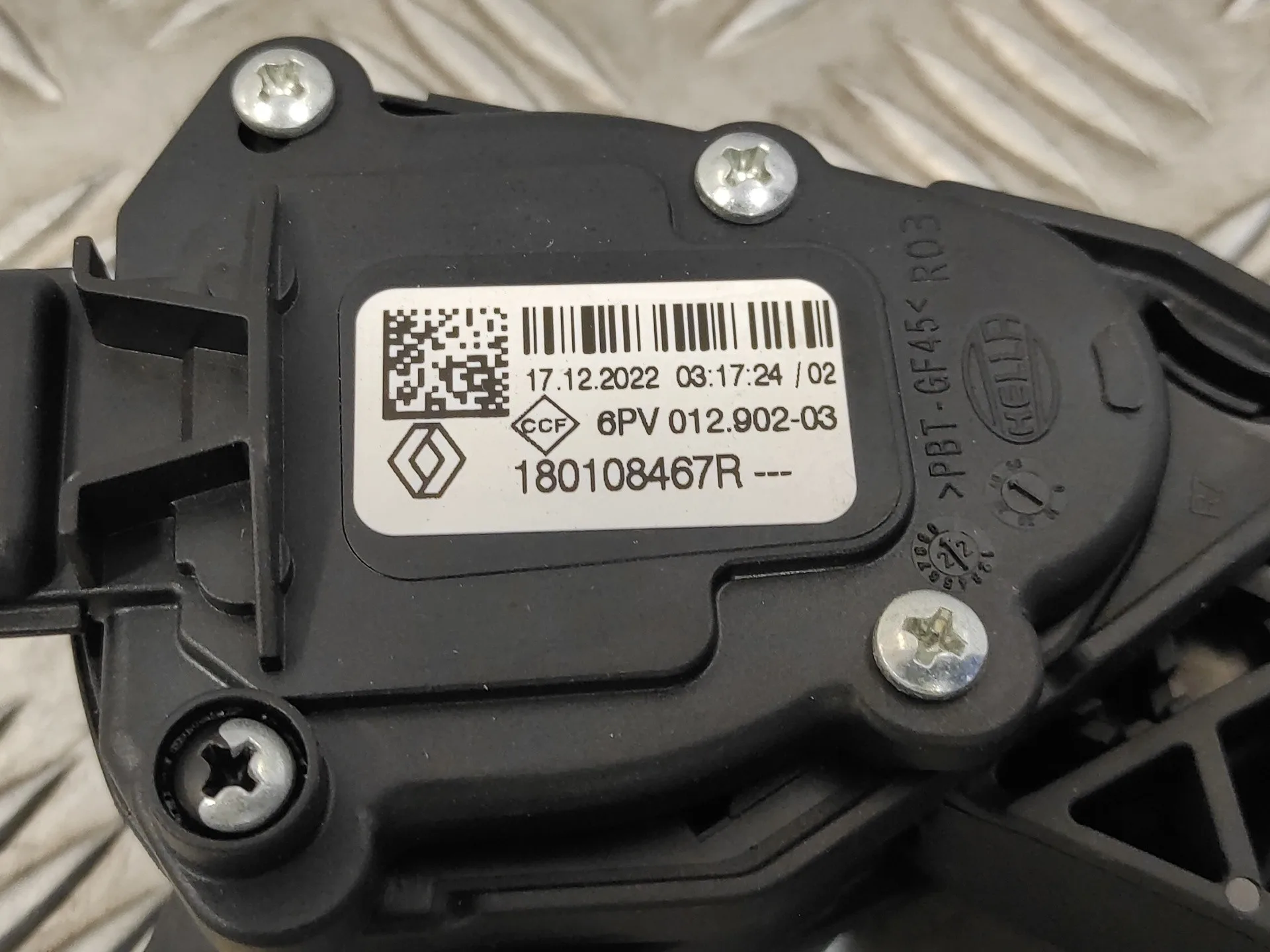 Pedal Acelerador para Renault Clio V