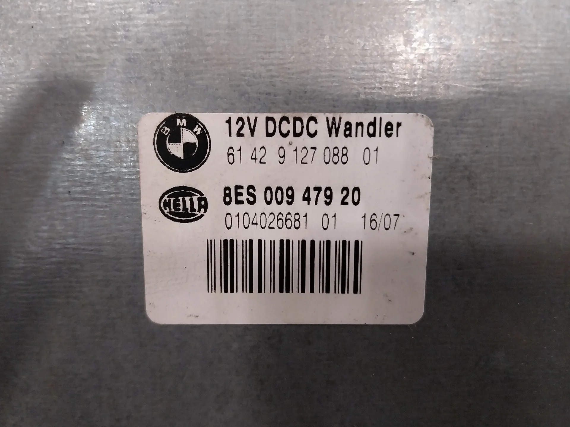 Modulo Electronico para Bmw Serie 1 Berlina (E81/E87)