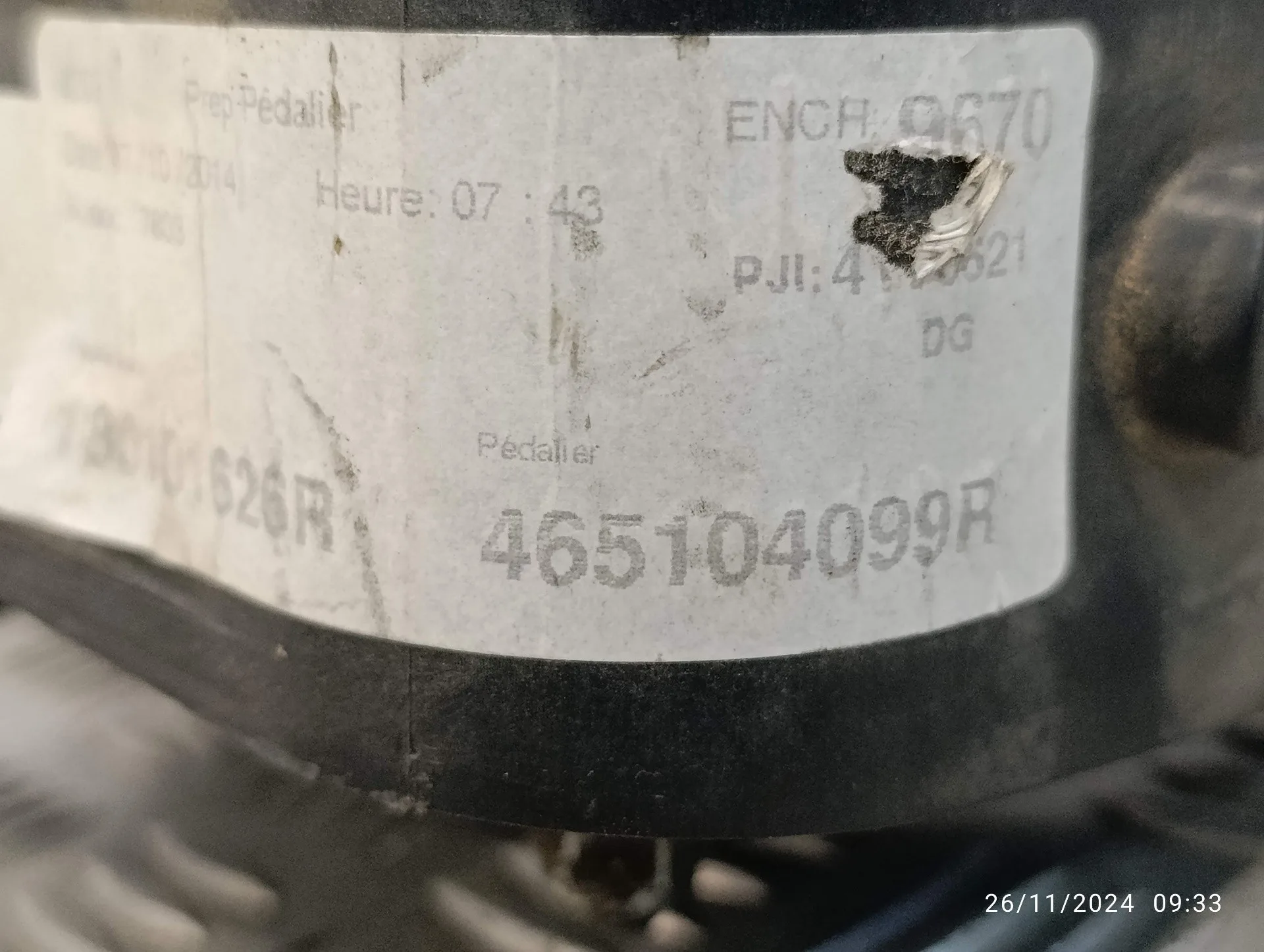 Pedal Freno para Renault Master Iii