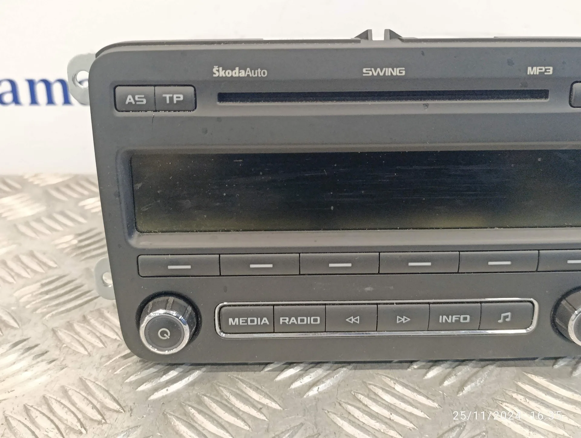 Sistema Audio / Radio Cd para Skoda Fabia (5J2 )